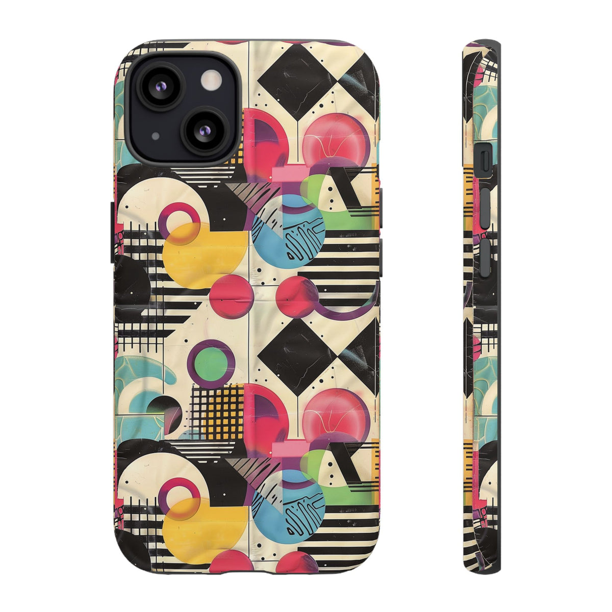 Retro 80s Seamless Phone Case – Vintage Style Meets Modern Protection 164