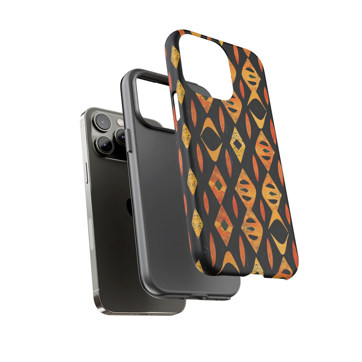 Stylish African Pattern Phone Case – Unique and Vibrant Protection 154