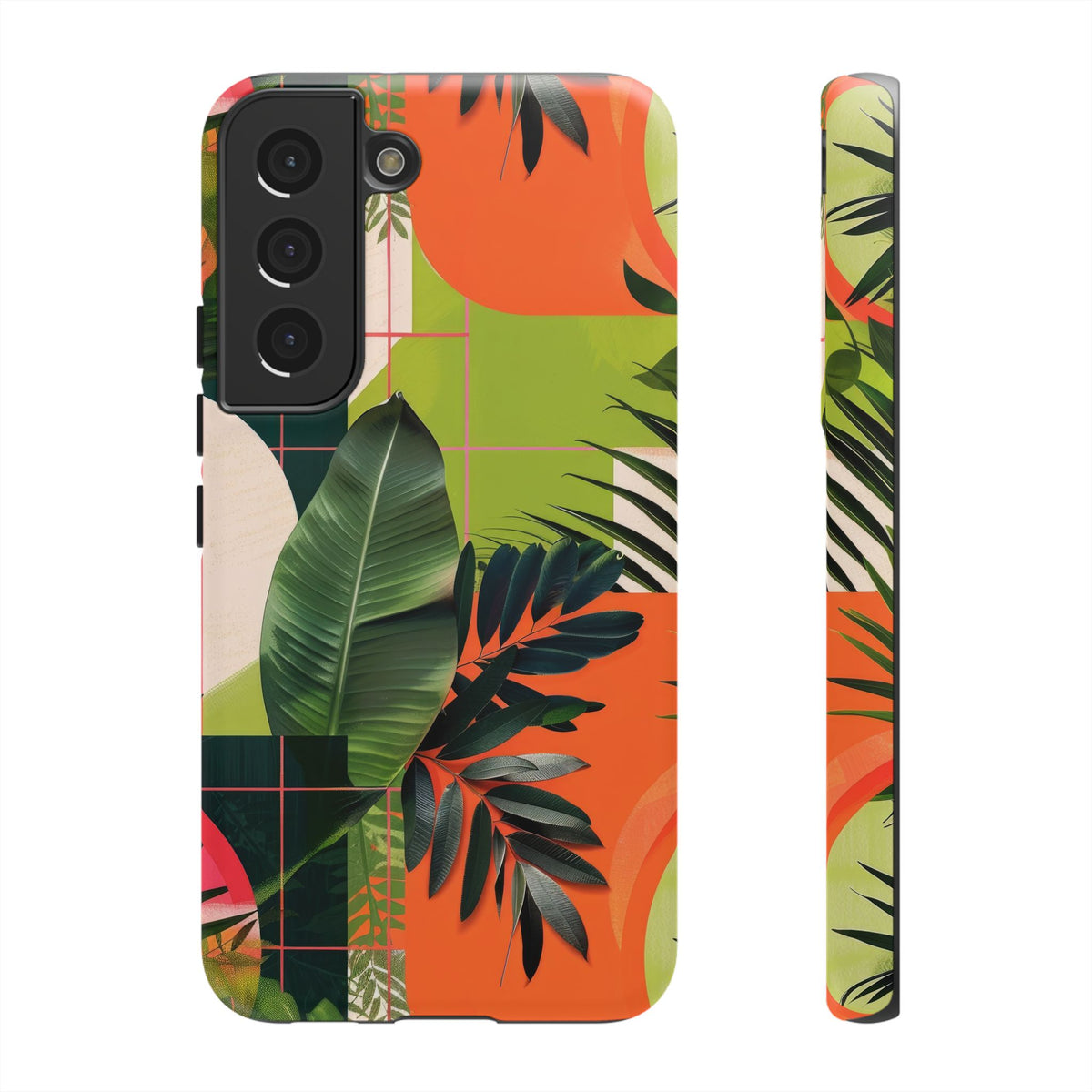 Jungle Collage Phone Case – Vibrant & Durable Nature-Inspired Protection