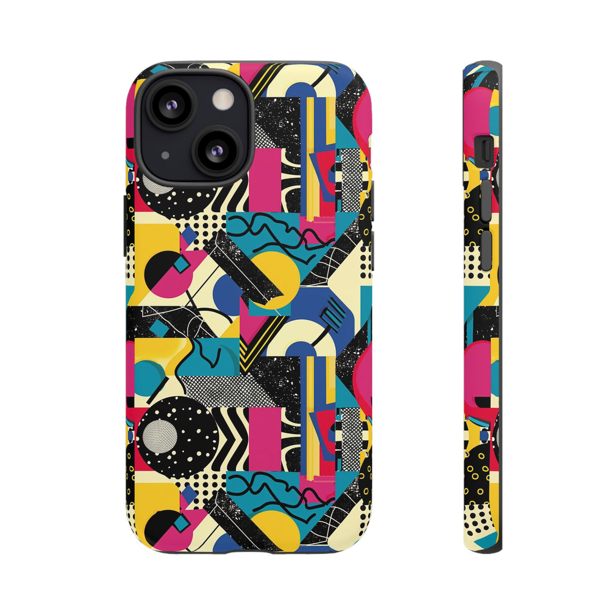 Retro 80s Seamless Phone Case – Vintage Style Meets Modern Protection 194