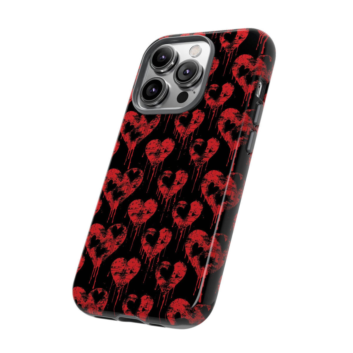 Heart Pattern Phone Case – Stylish & Loving Design for Your Device 367