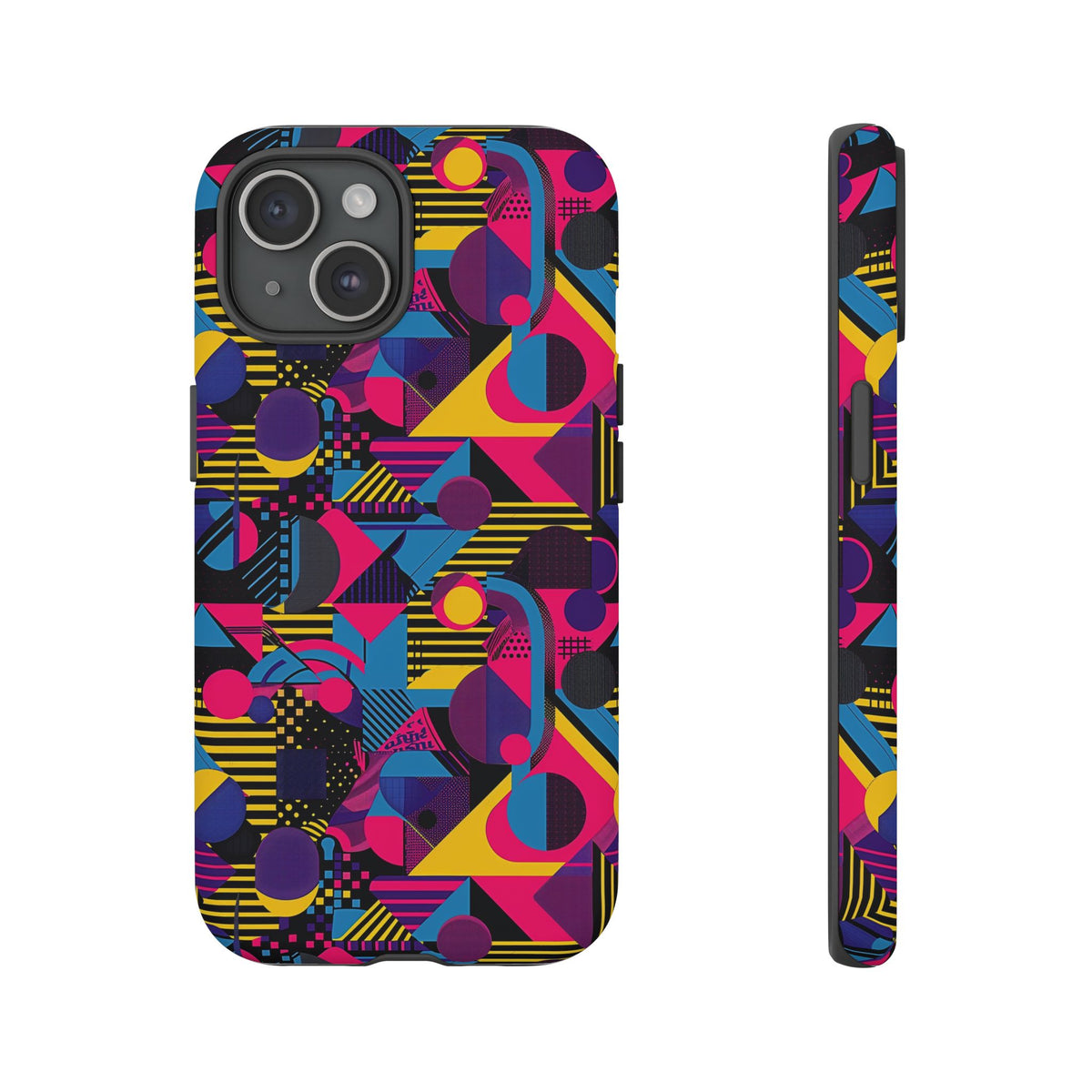 Retro 80s Seamless Phone Case – Vintage Style Meets Modern Protection 085