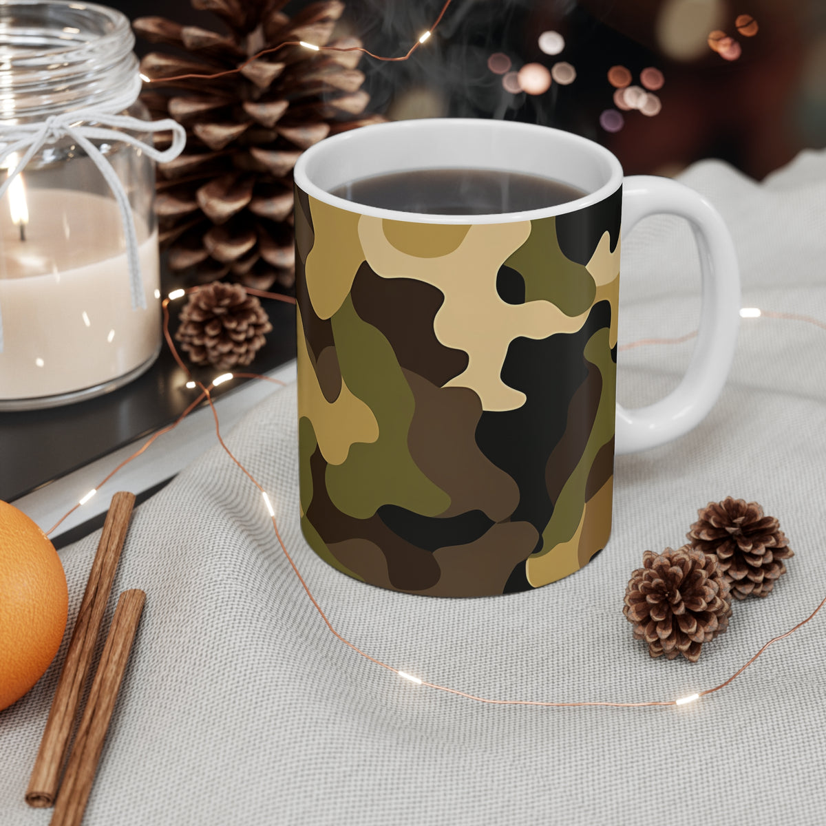 All-Over Camouflage Pattern Coffee Mug 375