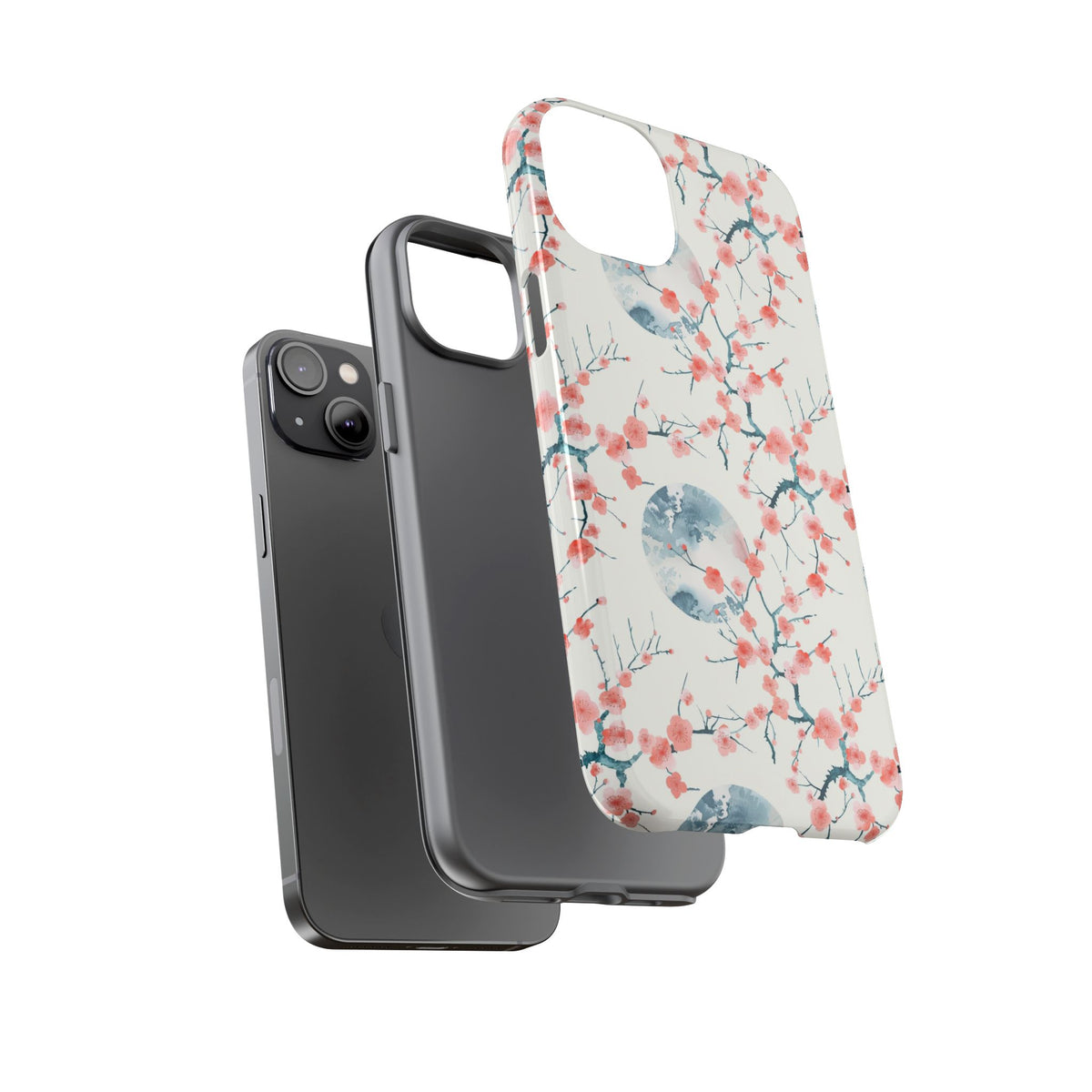 Japanese Pattern Phone Case – Elegant & Timeless Design for Your Phone 081