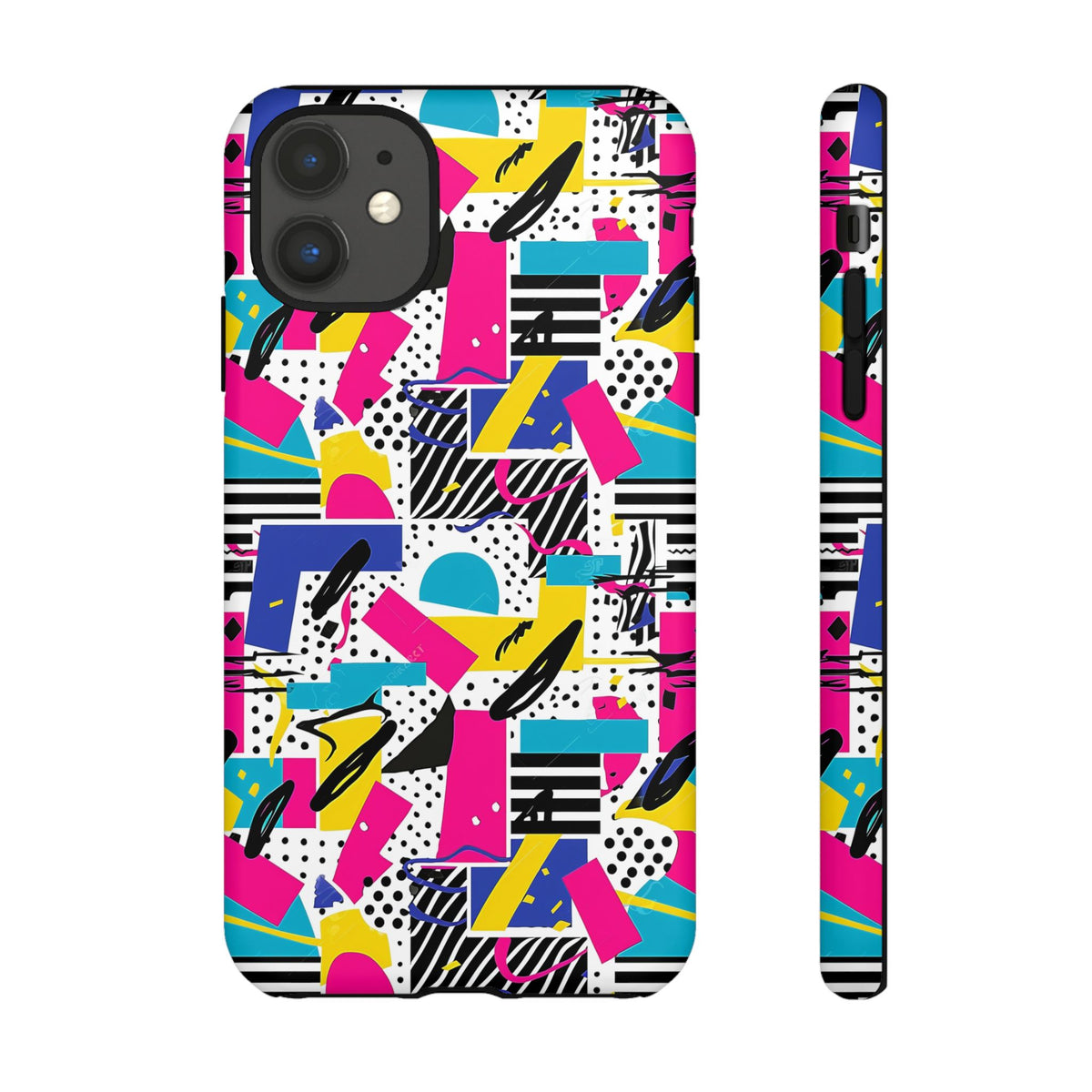 Retro 80s Seamless Phone Case – Vintage Style Meets Modern Protection 258