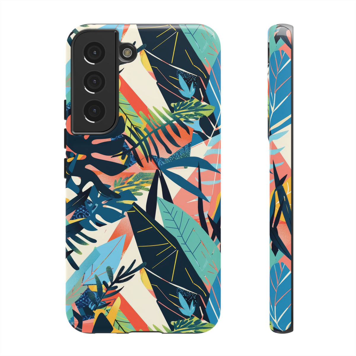 Jungle Collage Phone Case – Vibrant & Durable