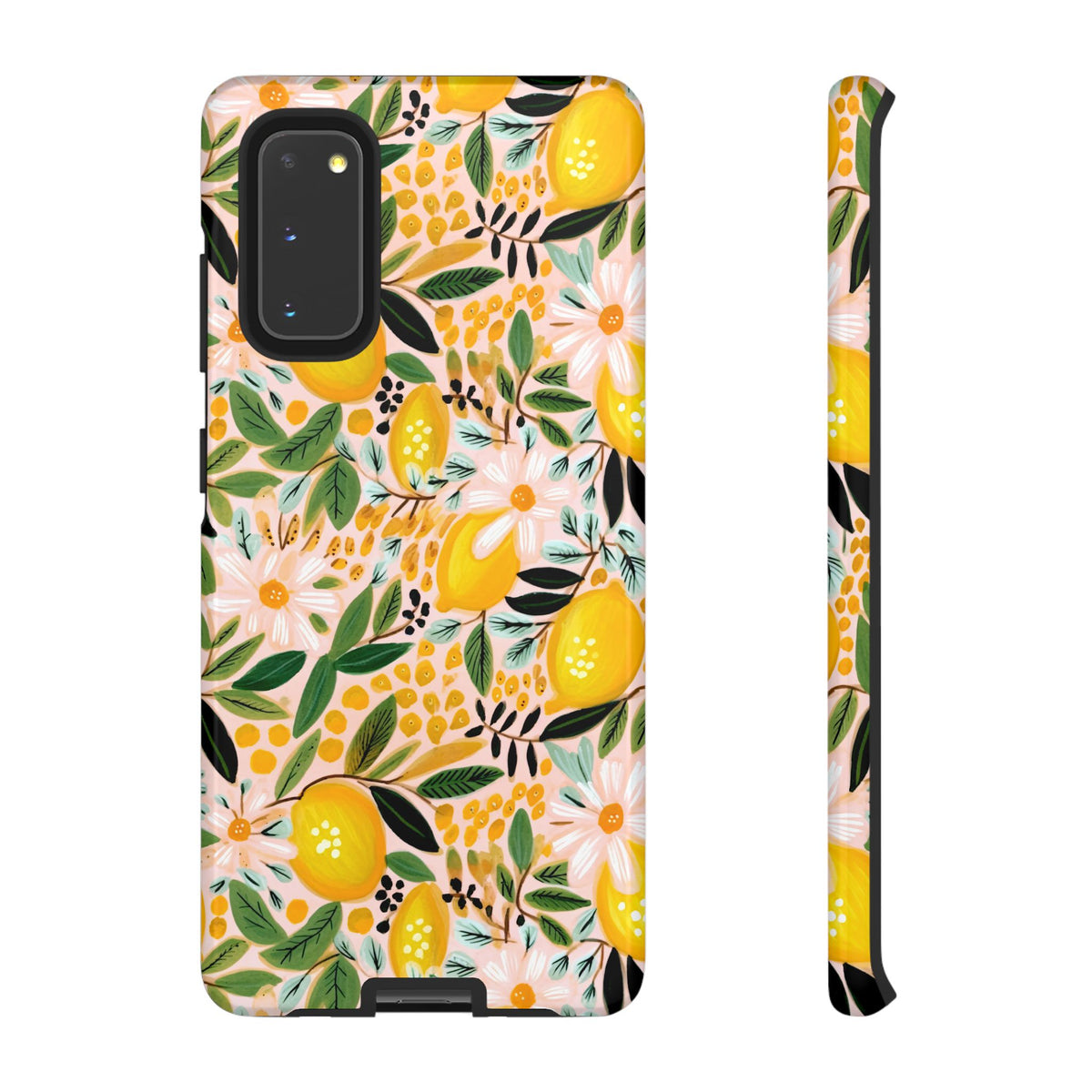 Cute Summer Lemons Phone Case – Refreshing Citrus Design for Your Phone 2