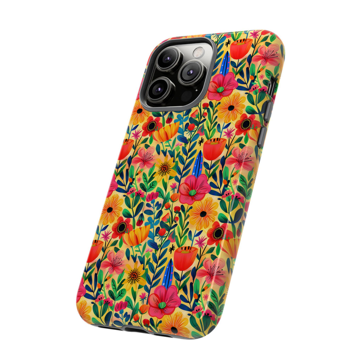 Frida Kahlo's Flower Phone Case – Artistic Elegance for Your Phone 7