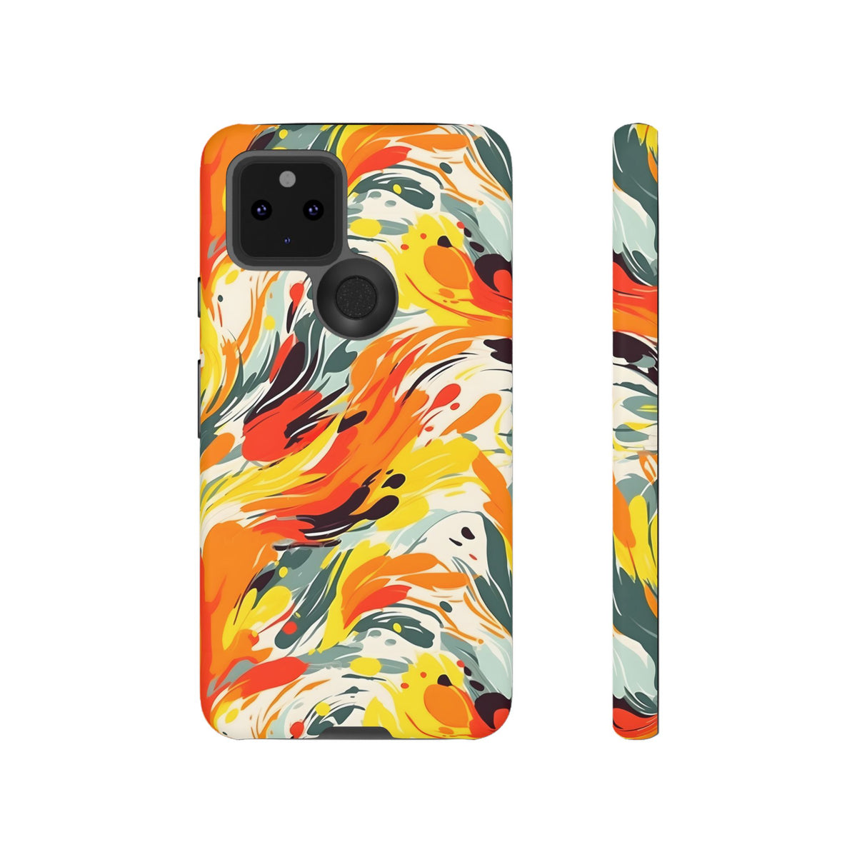 Abstract Painting Design Phone Case – Modern Art-Inspired Phone Cover 5