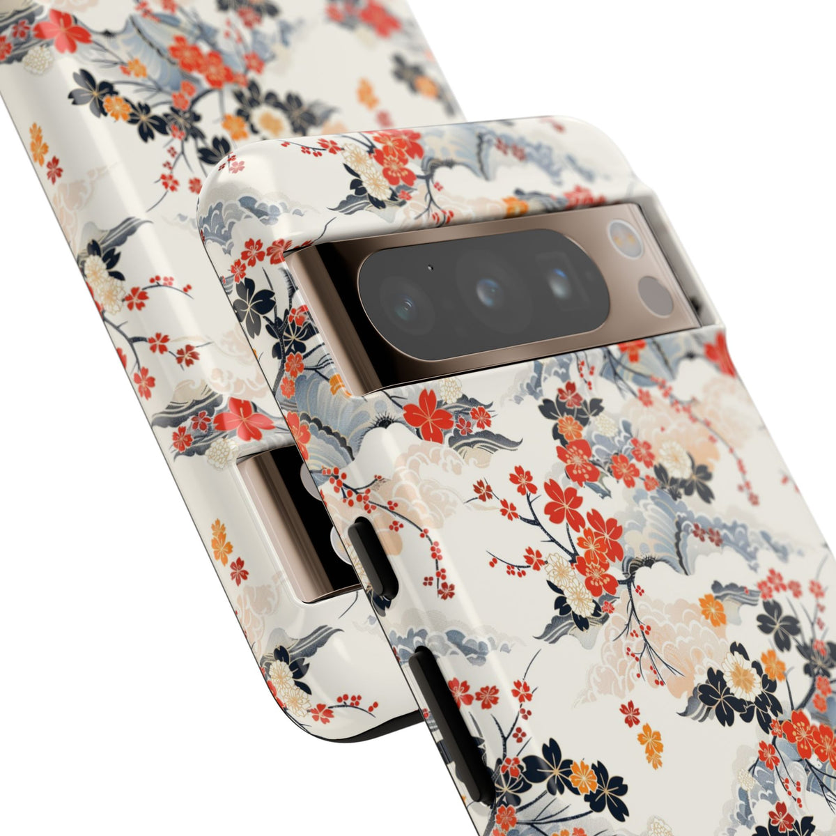 Japanese Pattern Phone Case – Elegant & Timeless Design for Your Phone 302