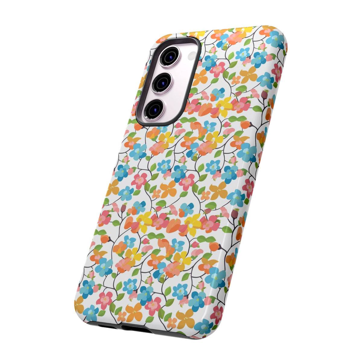 Spring Pattern Phone Case – Fresh & Vibrant Design for Your Phone 407