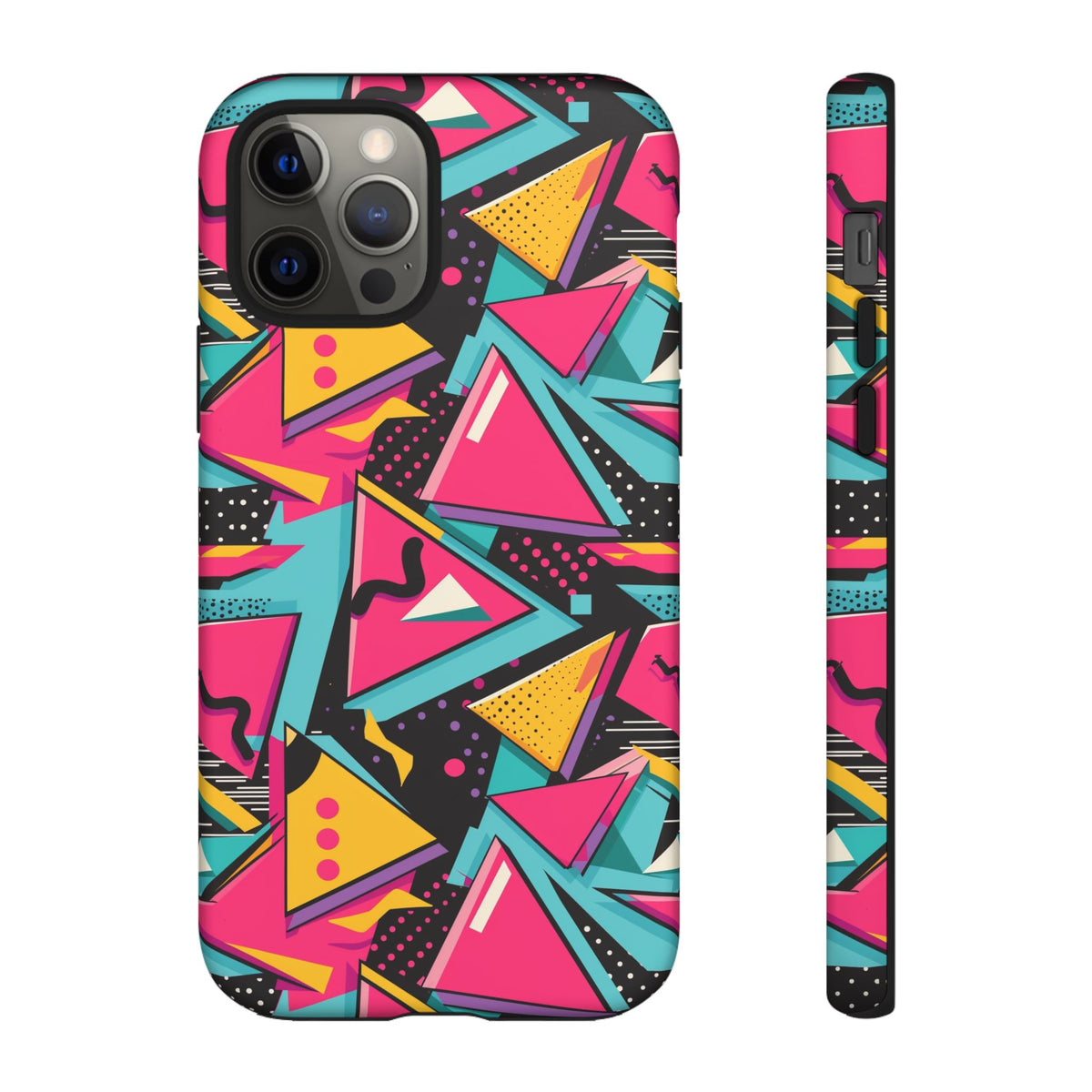 Retro 80s Seamless Phone Case – Vintage Style Meets Modern Protection 098