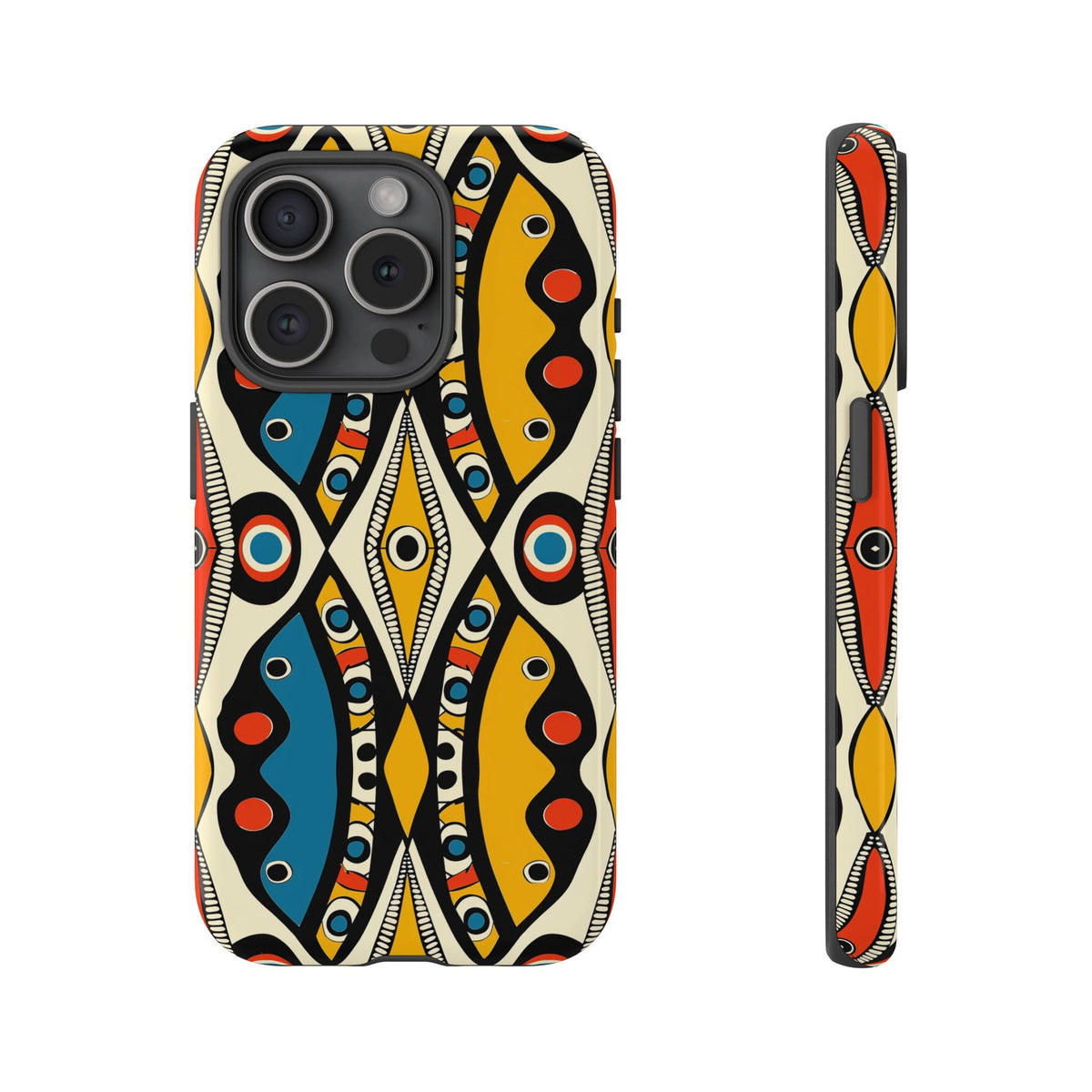 Stylish African Pattern Phone Case – Unique and Vibrant Protection 180