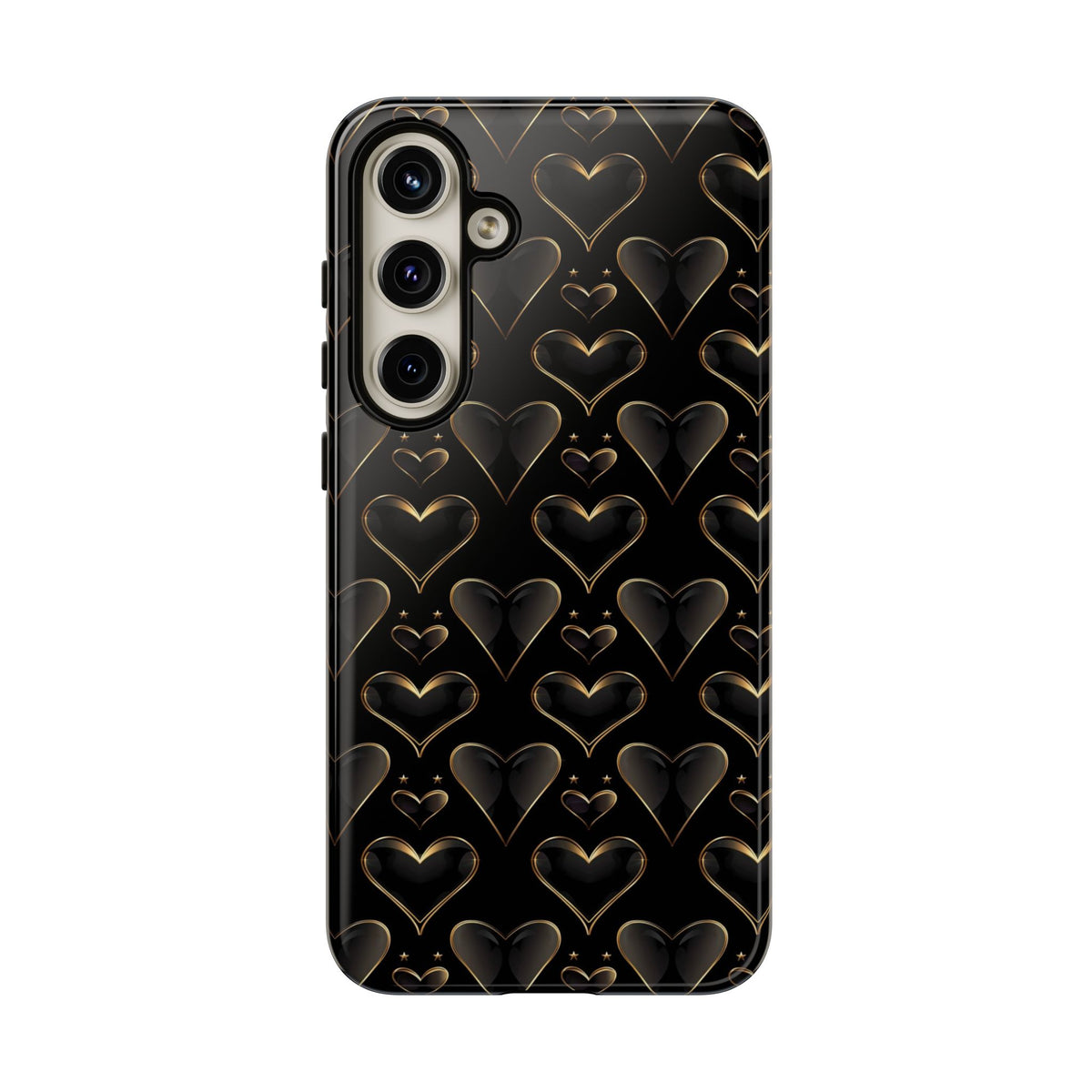 Heart Pattern Phone Case – Stylish & Loving Design for Your Device 362