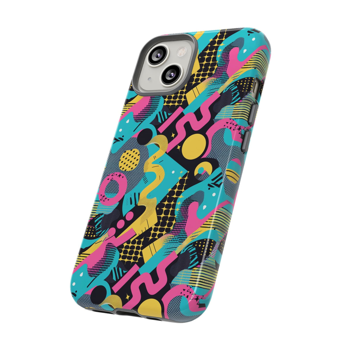 Retro 80s Seamless Phone Case – Vintage Style Meets Modern Protection 138