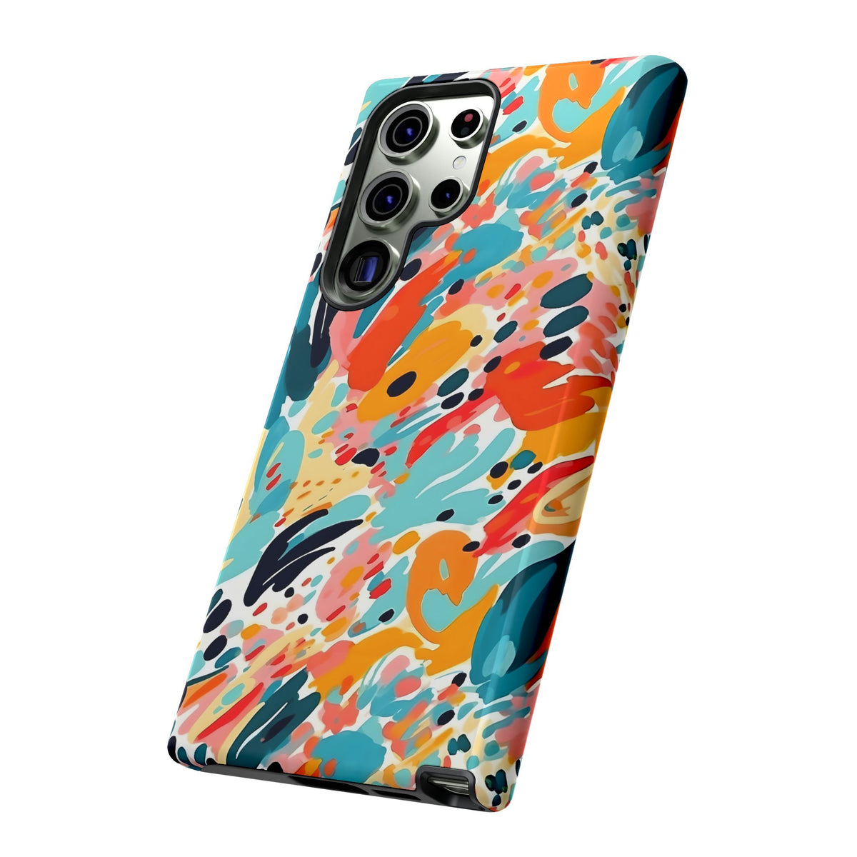 Abstract Painting Design Phone Case – Modern Art-Inspired Phone Cover 7