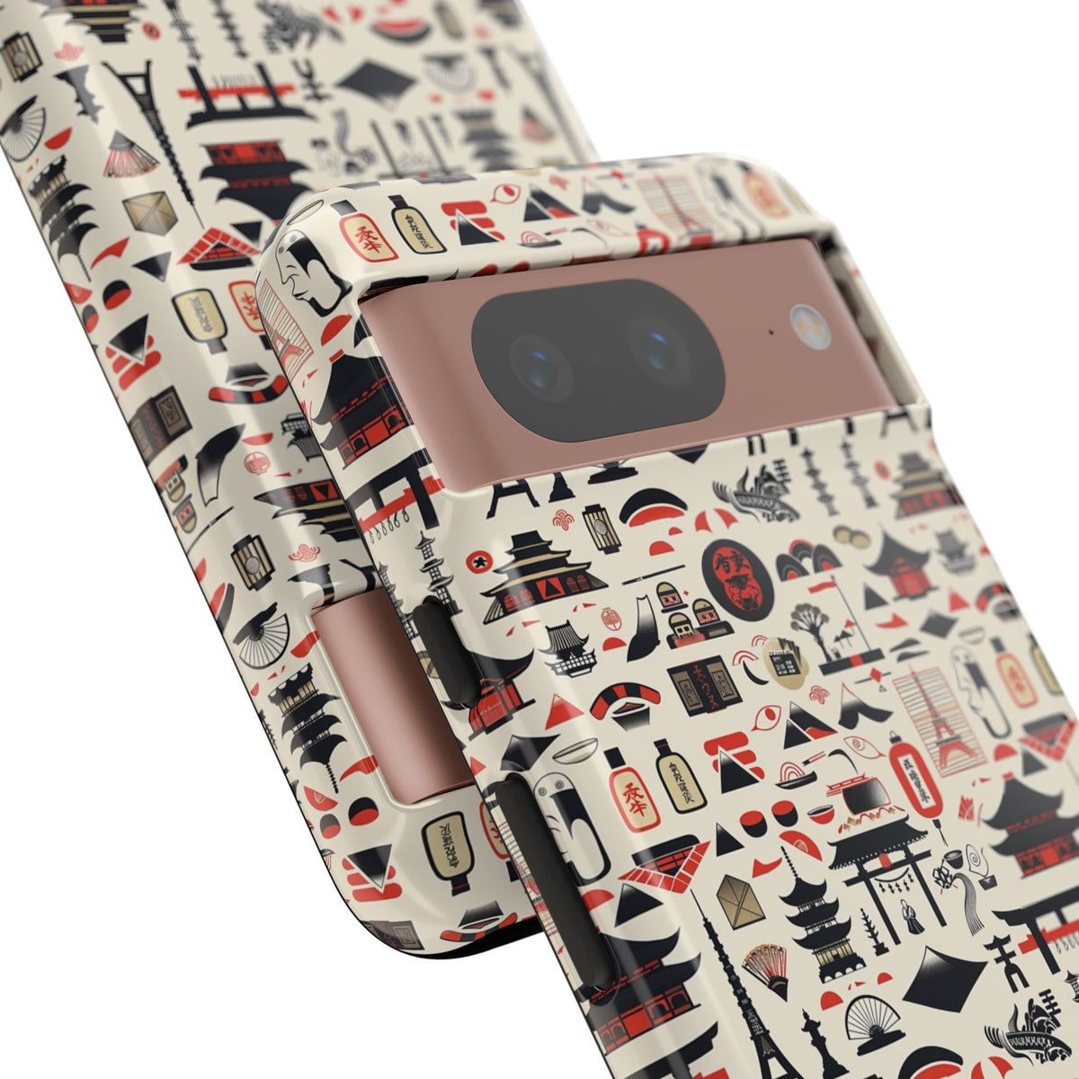 Japanese Pattern Phone Case – Elegant & Timeless Design for Your Phone 010