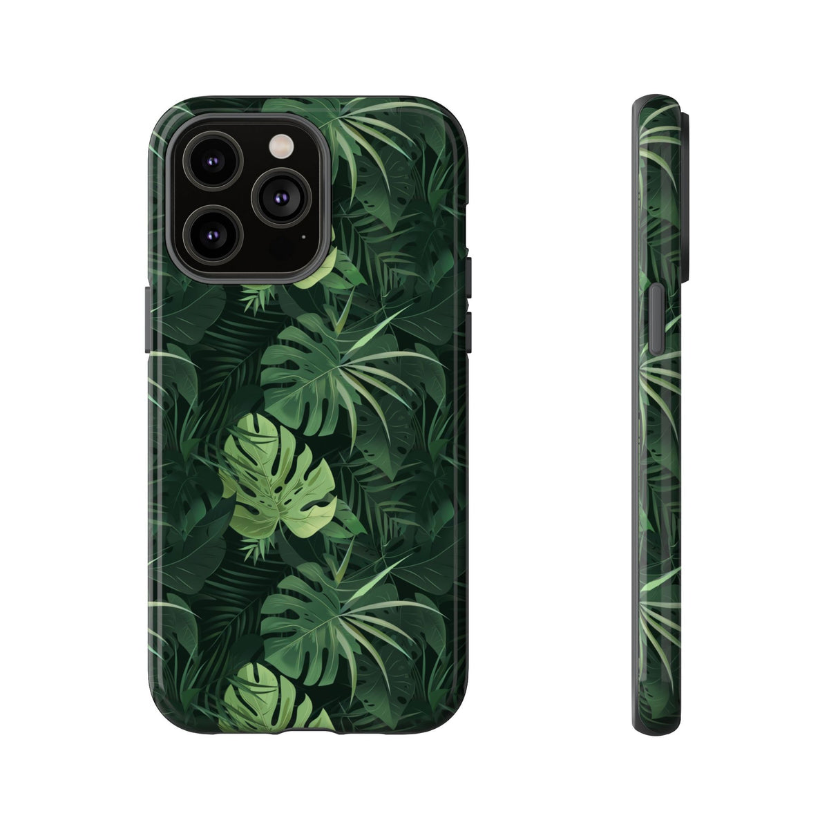 Jungle Pattern Phone Case – Exotic & Lush Design for Your Phone 335