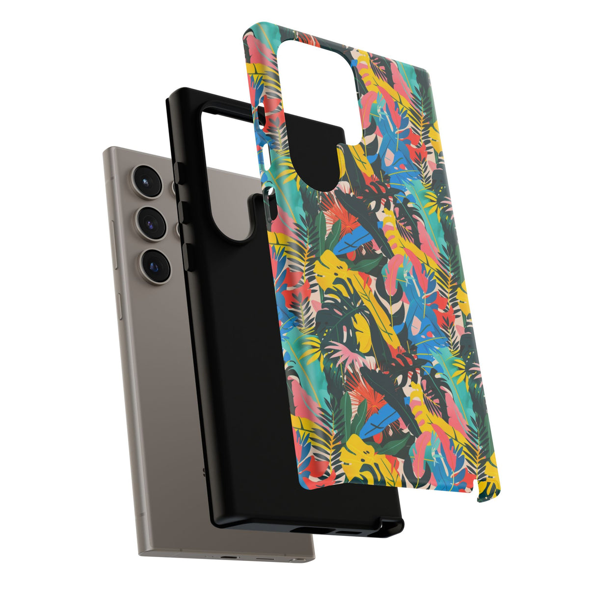 Jungle Pattern Phone Case – Exotic & Lush Design for Your Phone 346