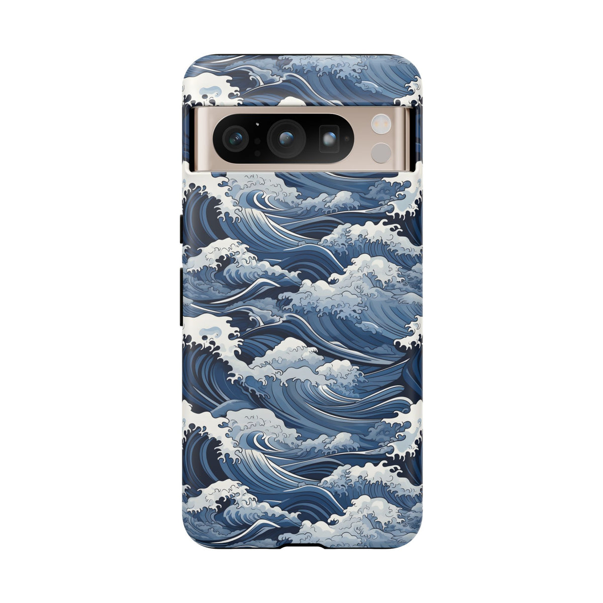 Japanese Waves Phone Case – Embrace Timeless Elegance with Classic Design