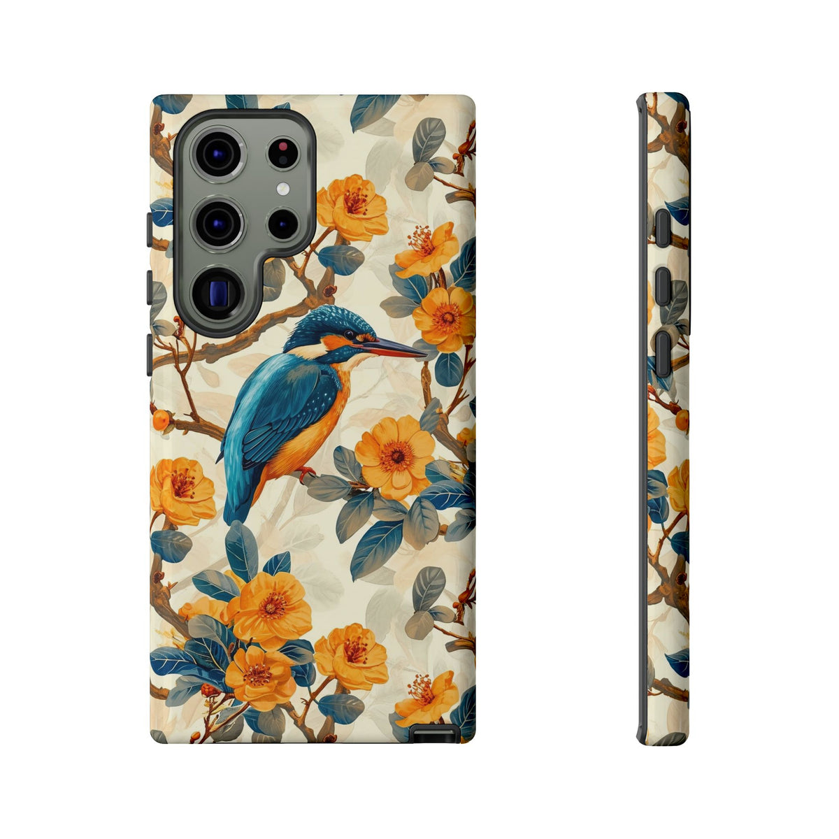 Birds Seamless Pattern Phone Case – Elegant and Timeless Avian Design