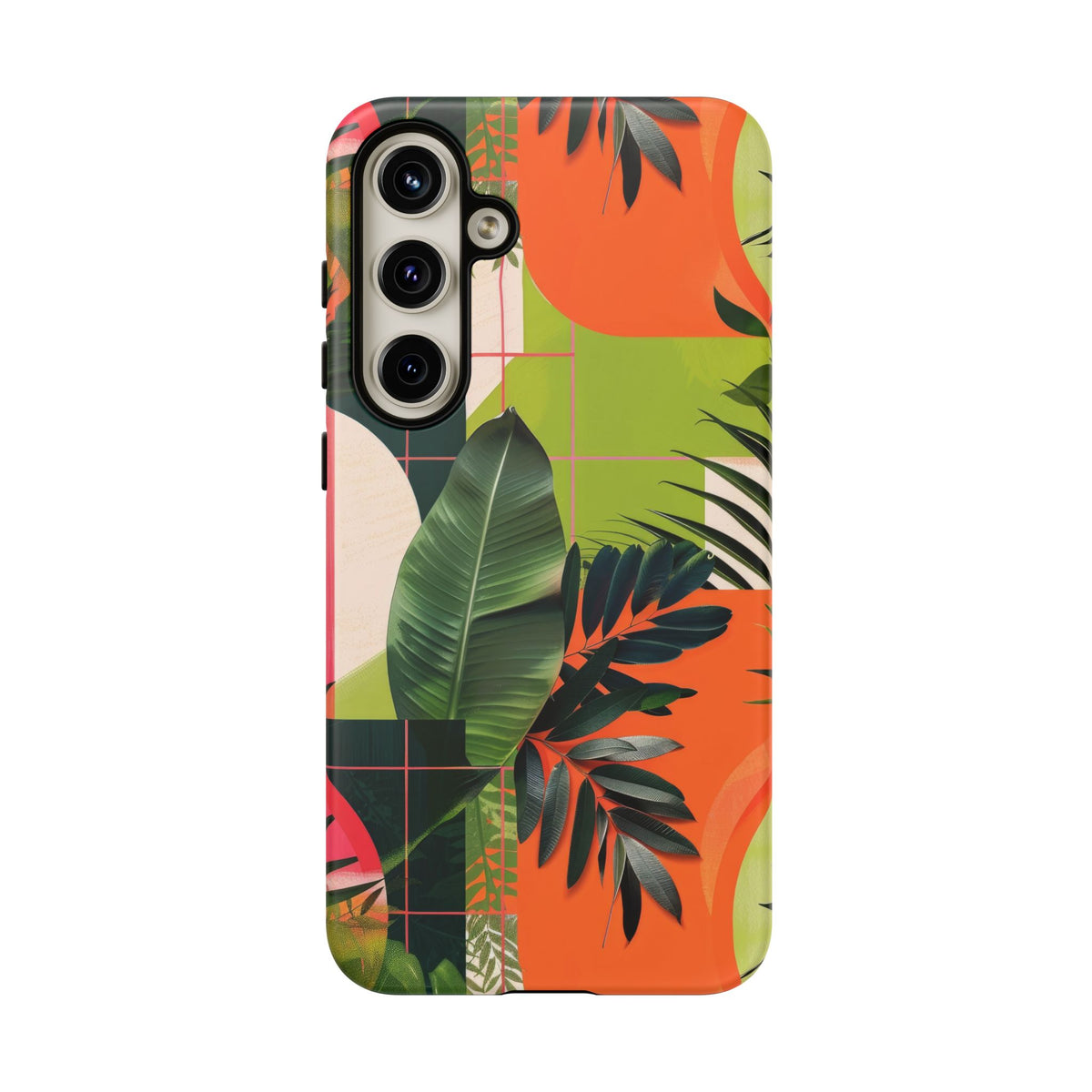 Jungle Collage Phone Case – Vibrant & Durable Nature-Inspired Protection