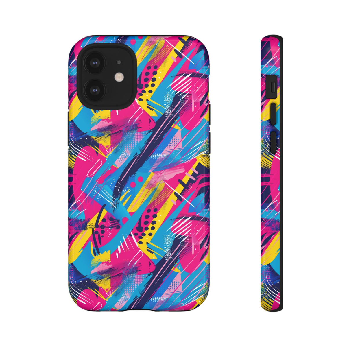 Retro 80s Seamless Phone Case – Vintage Style Meets Modern Protection 103