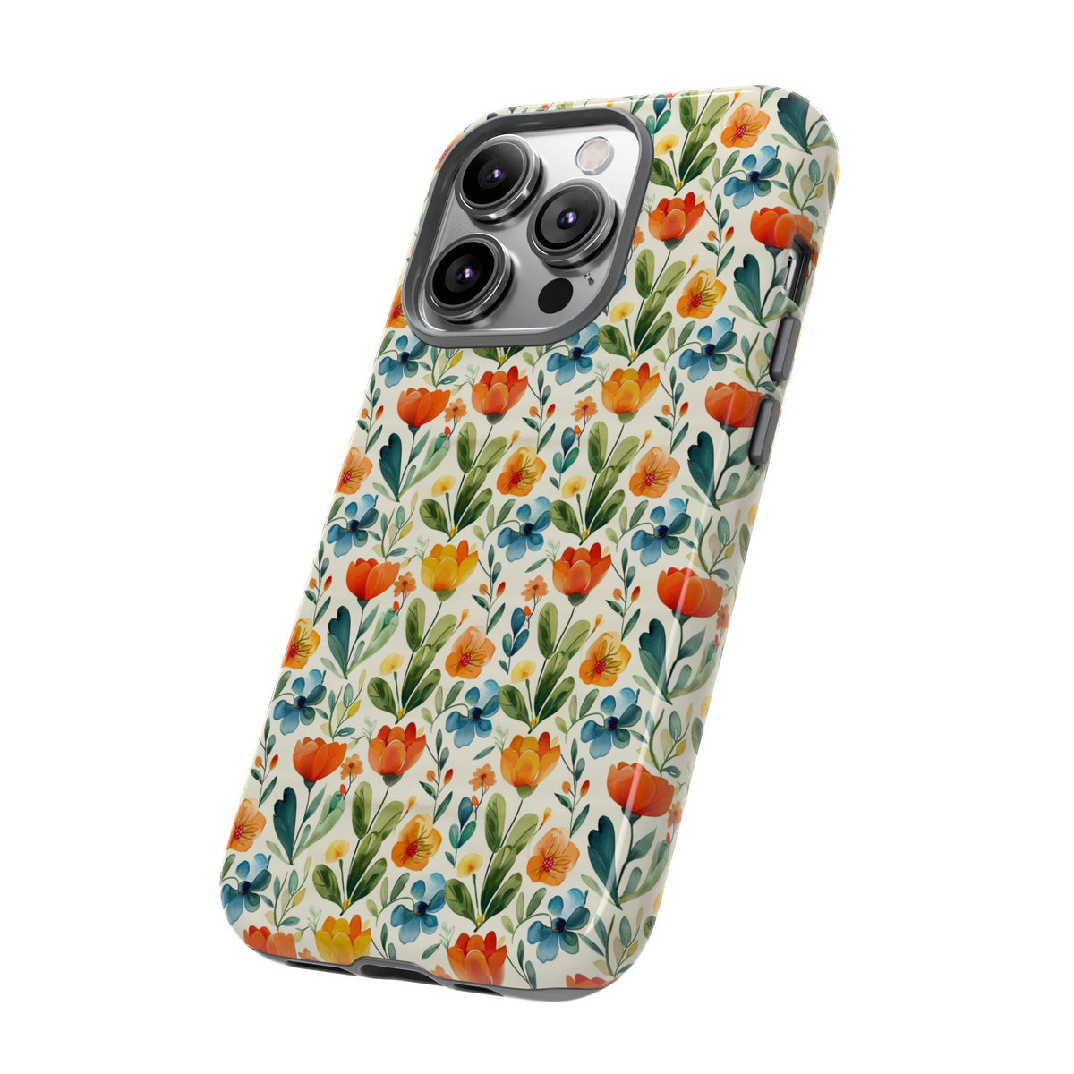 Spring Pattern Phone Case – Fresh & Vibrant Design for Your Phone 398