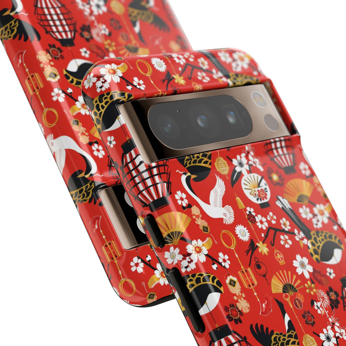 Japanese Pattern Phone Case – Elegant & Timeless Design for Your Phone 056