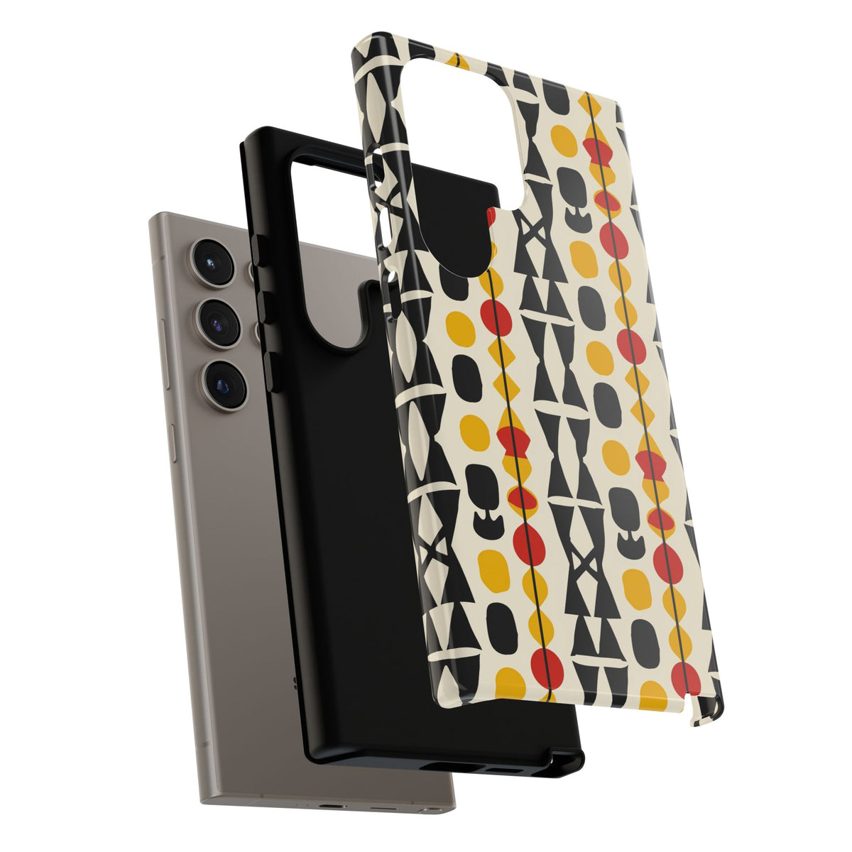 Stylish African Pattern Phone Case – Unique and Vibrant Protection 194
