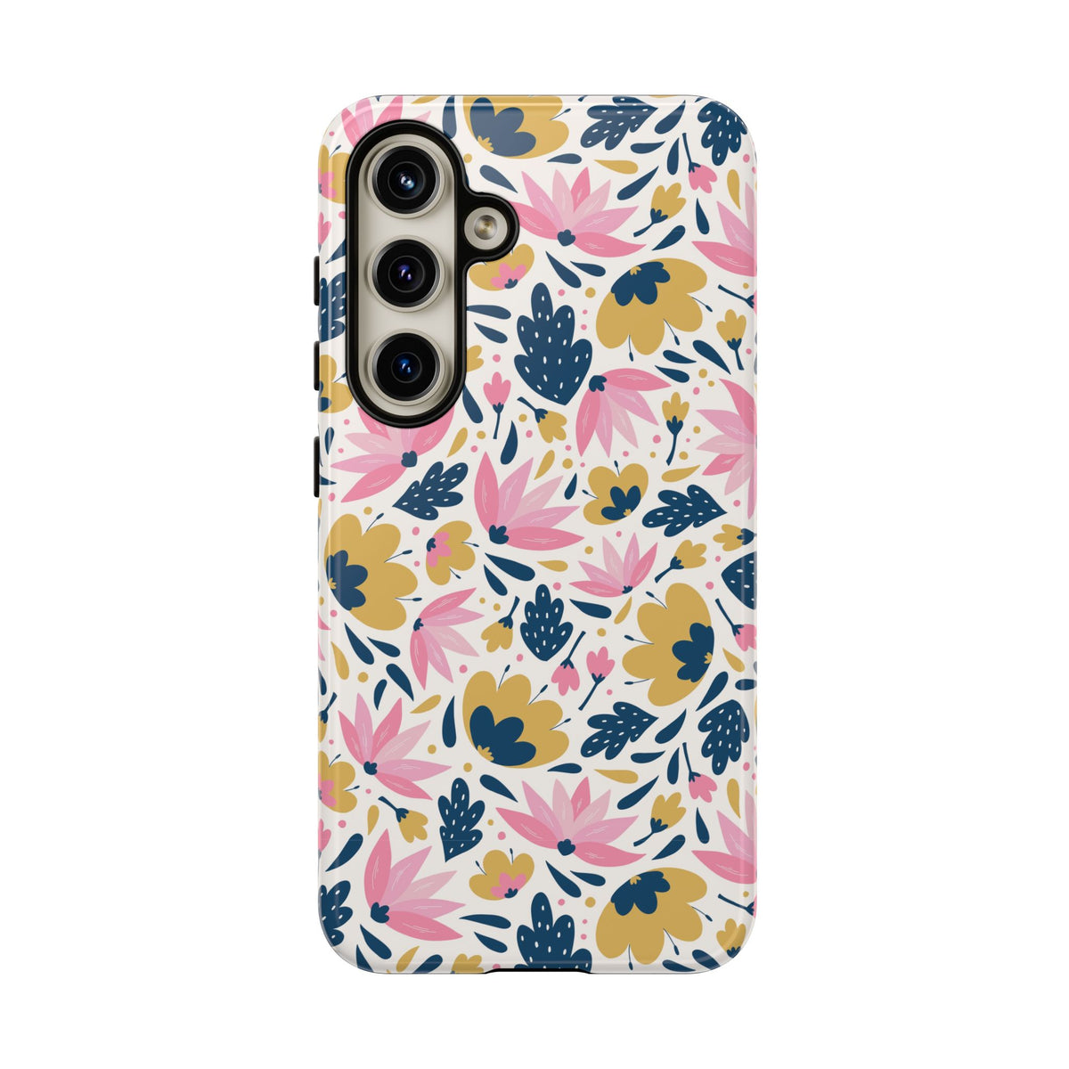 Colorful Little Flower Design Phone Case – Bright and Cheerful Floral Phone Cover 3