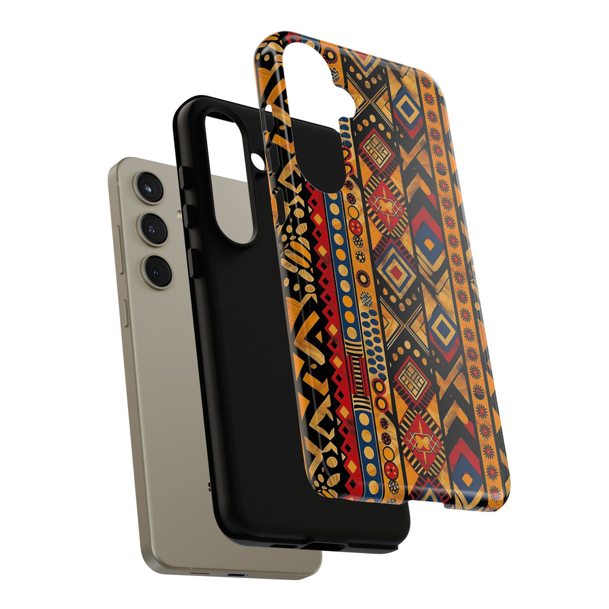 Stylish African Pattern Phone Case – Unique and Vibrant Protection 148