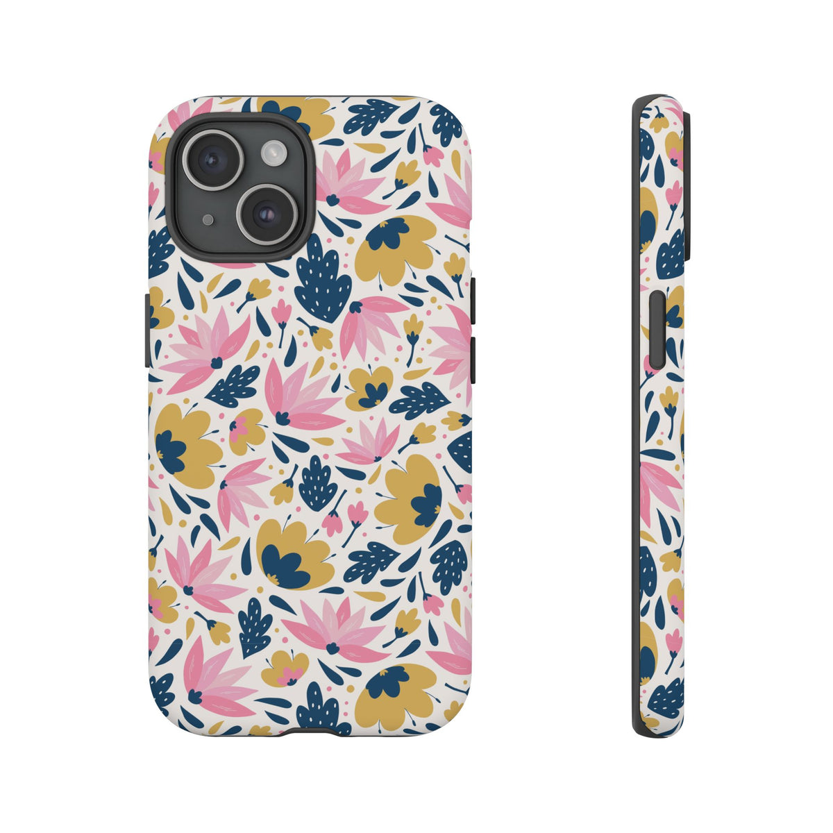 Colorful Little Flower Design Phone Case – Bright and Cheerful Floral Phone Cover 3