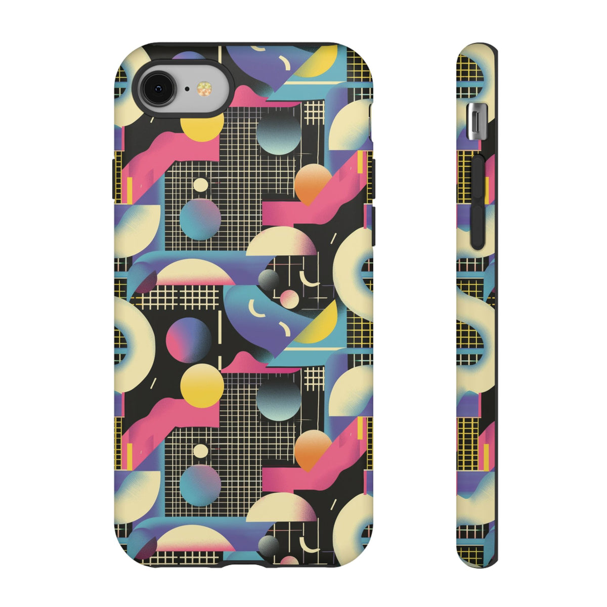 Retro 80s Seamless Phone Case – Vintage Style Meets Modern Protection 227