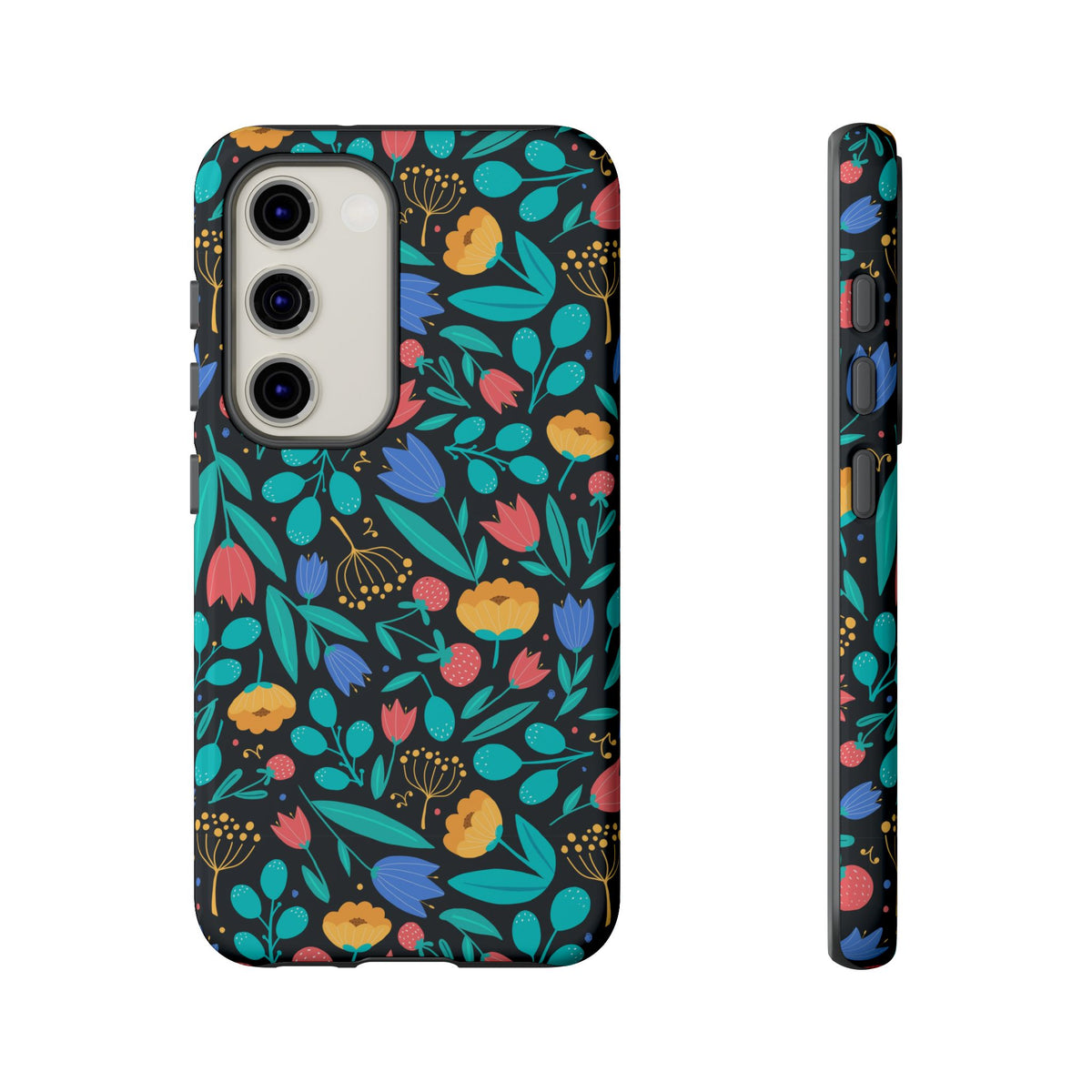 Colorful Little Flower Design Phone Case – Bright and Cheerful Floral Phone Cover