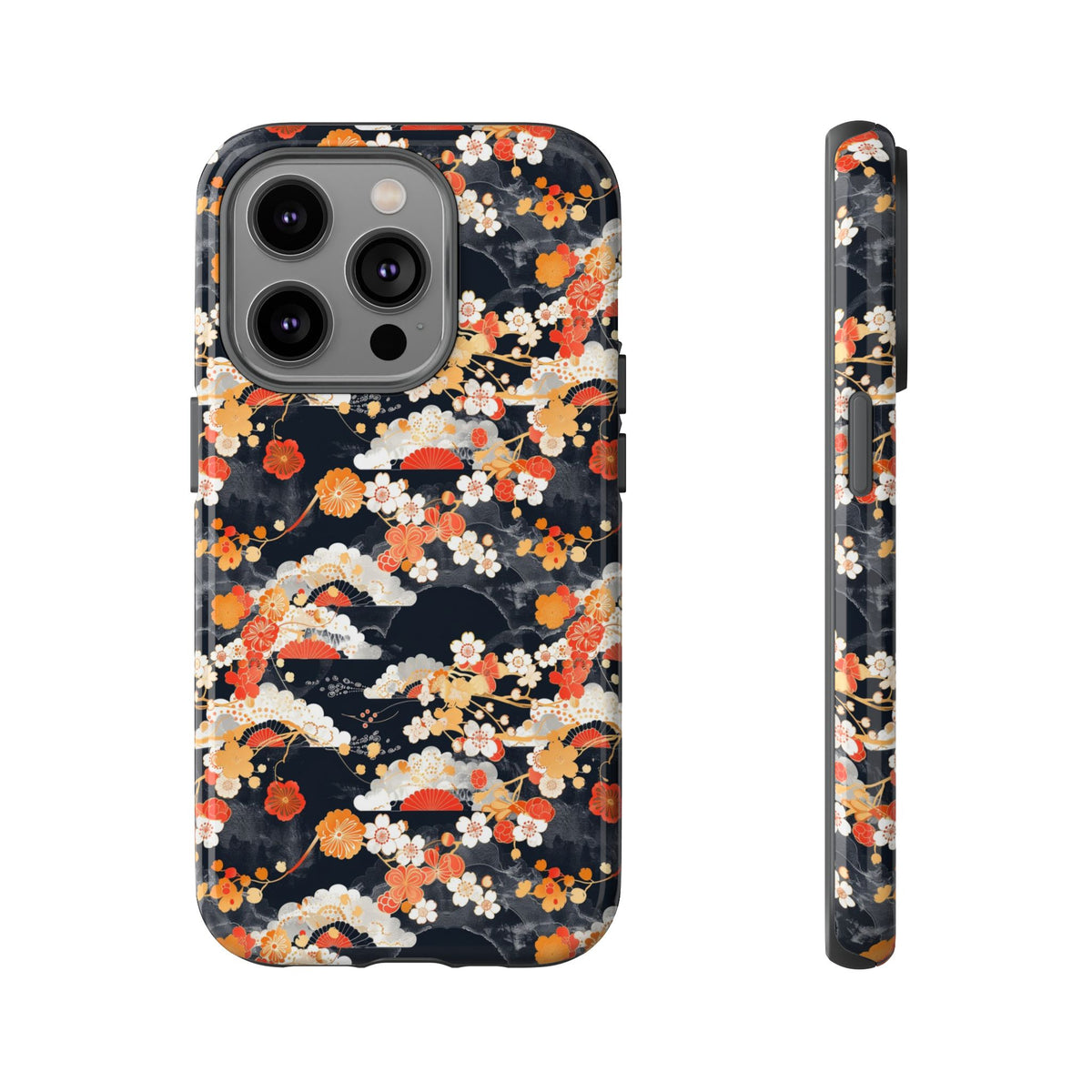 Japanese Pattern Phone Case – Elegant & Timeless Design for Your Phone 108