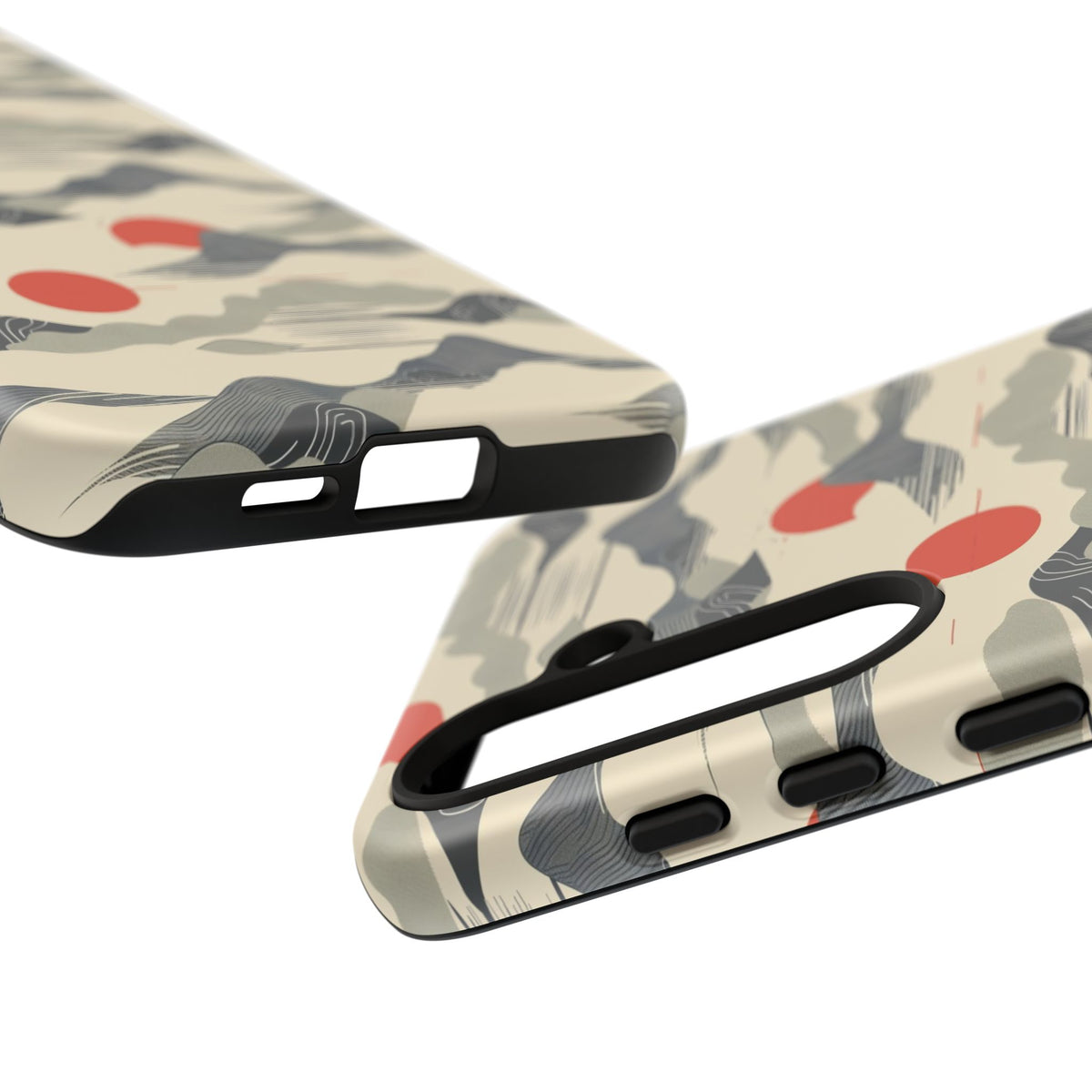 Japanese Pattern Phone Case – Elegant & Timeless Design for Your Phone 048