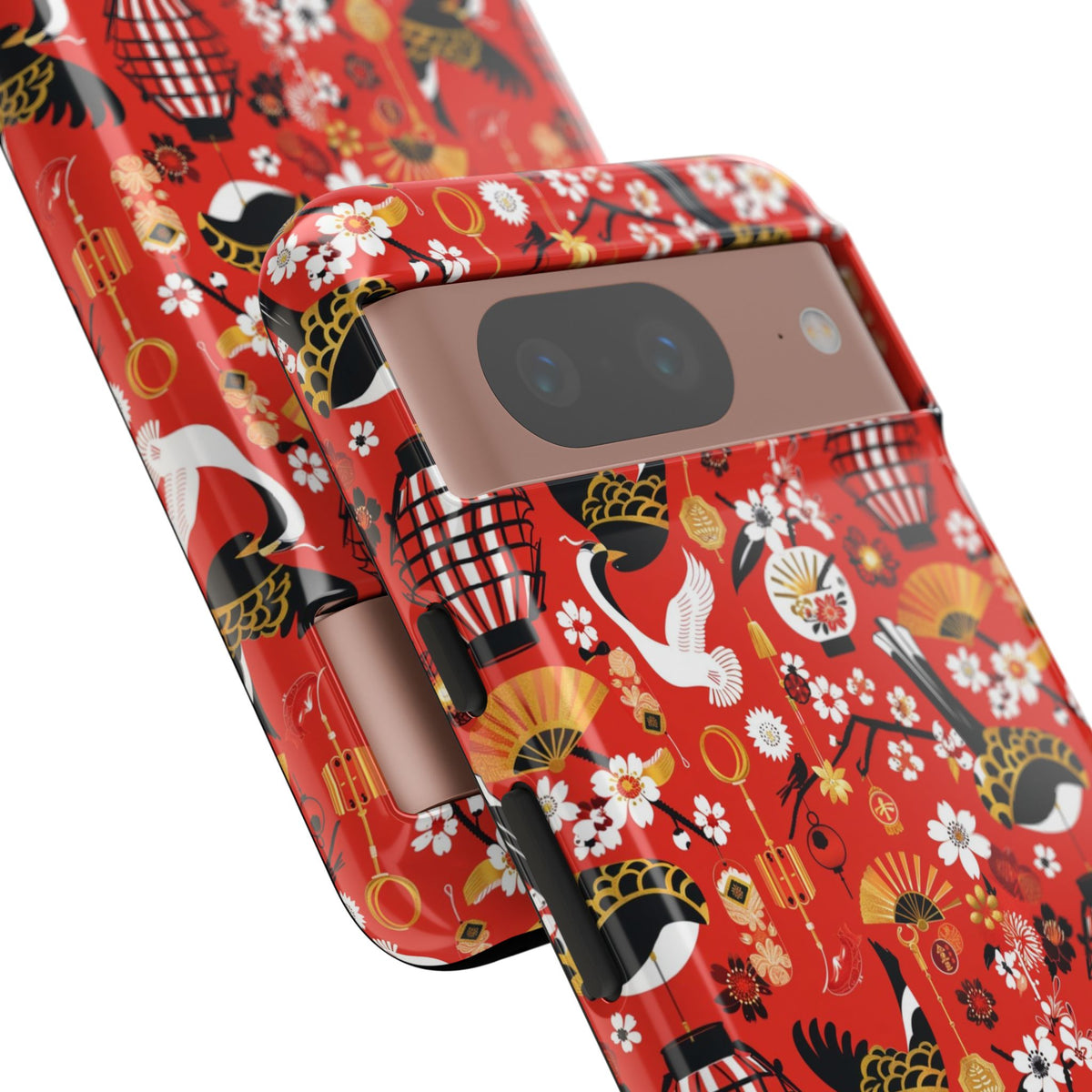 Japanese Pattern Phone Case – Elegant & Timeless Design for Your Phone 056