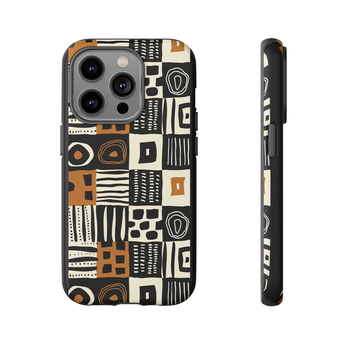 Stylish African Pattern Phone Case – Unique and Vibrant Protection 168
