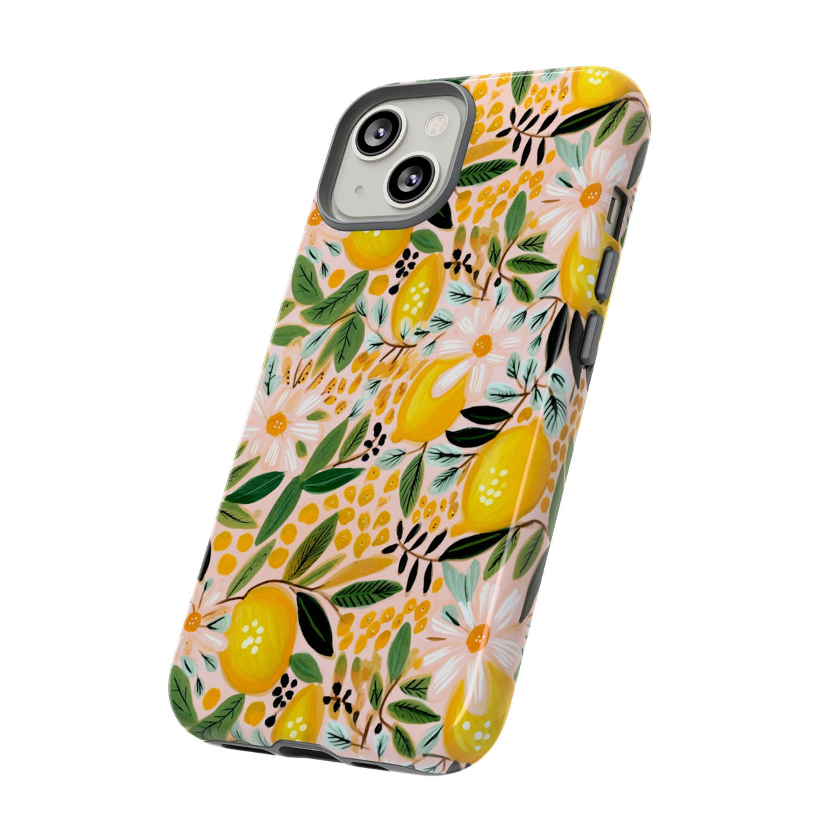 Cute Summer Lemons Phone Case – Refreshing Citrus Design for Your Phone 2