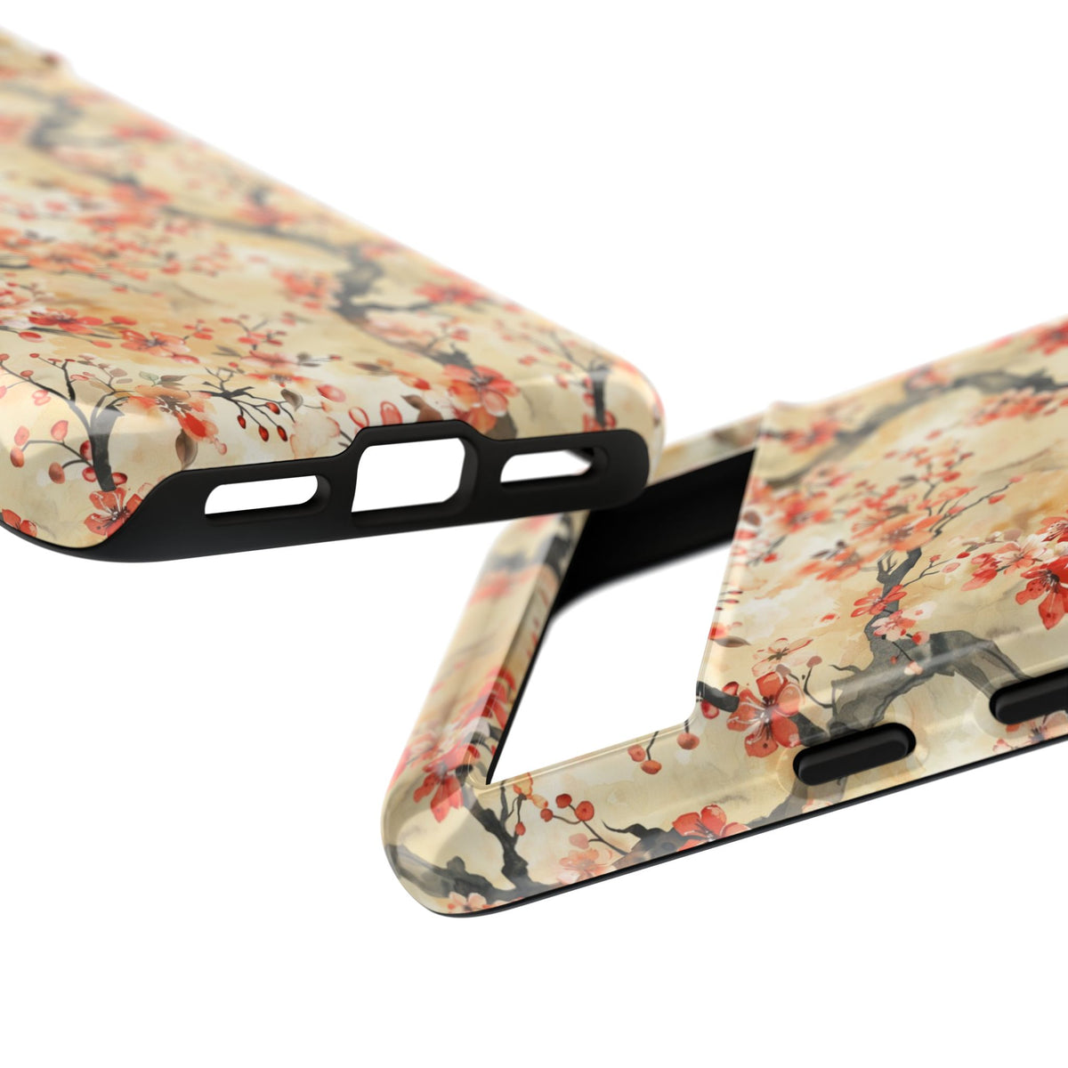 Japanese Pattern Phone Case – Elegant & Timeless Design for Your Phone 007