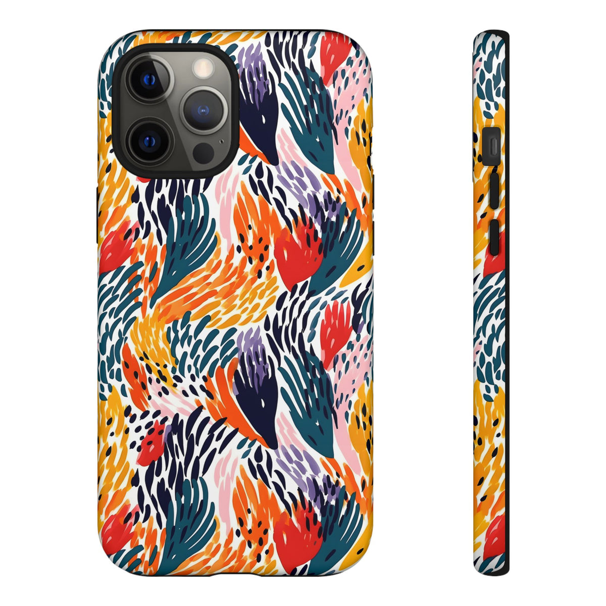 Abstract Painting Design Phone Case – Modern Art-Inspired Phone Cover