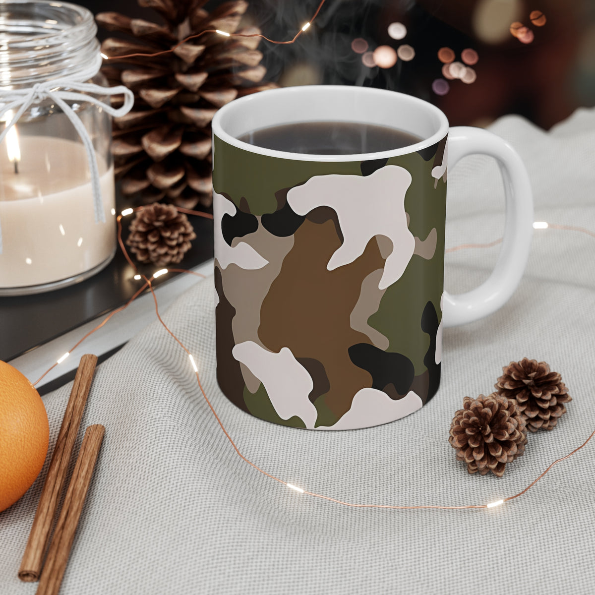 All-Over Camouflage Pattern Coffee Mug 245