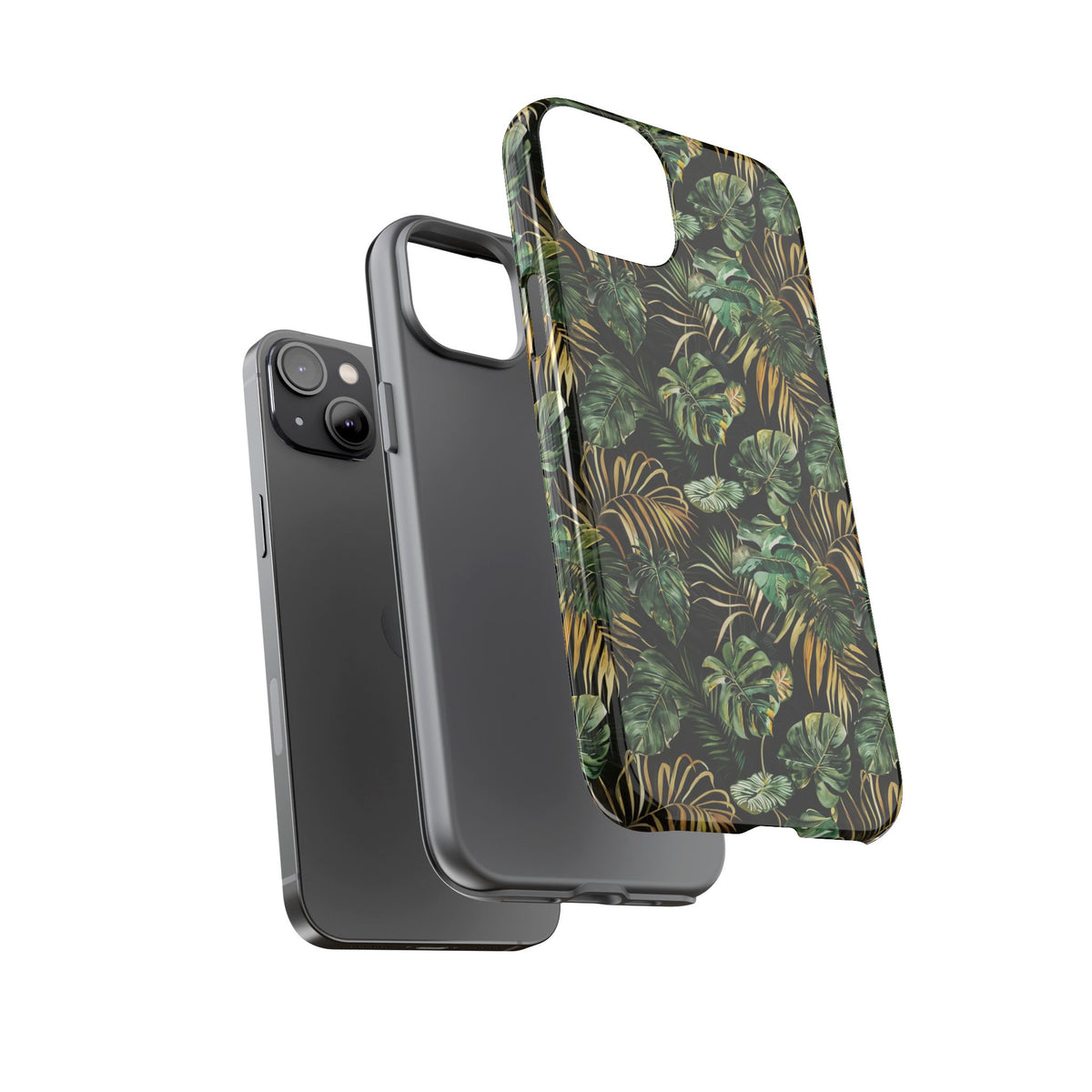 Jungle Pattern Phone Case – Exotic & Lush Design for Your Phone 334