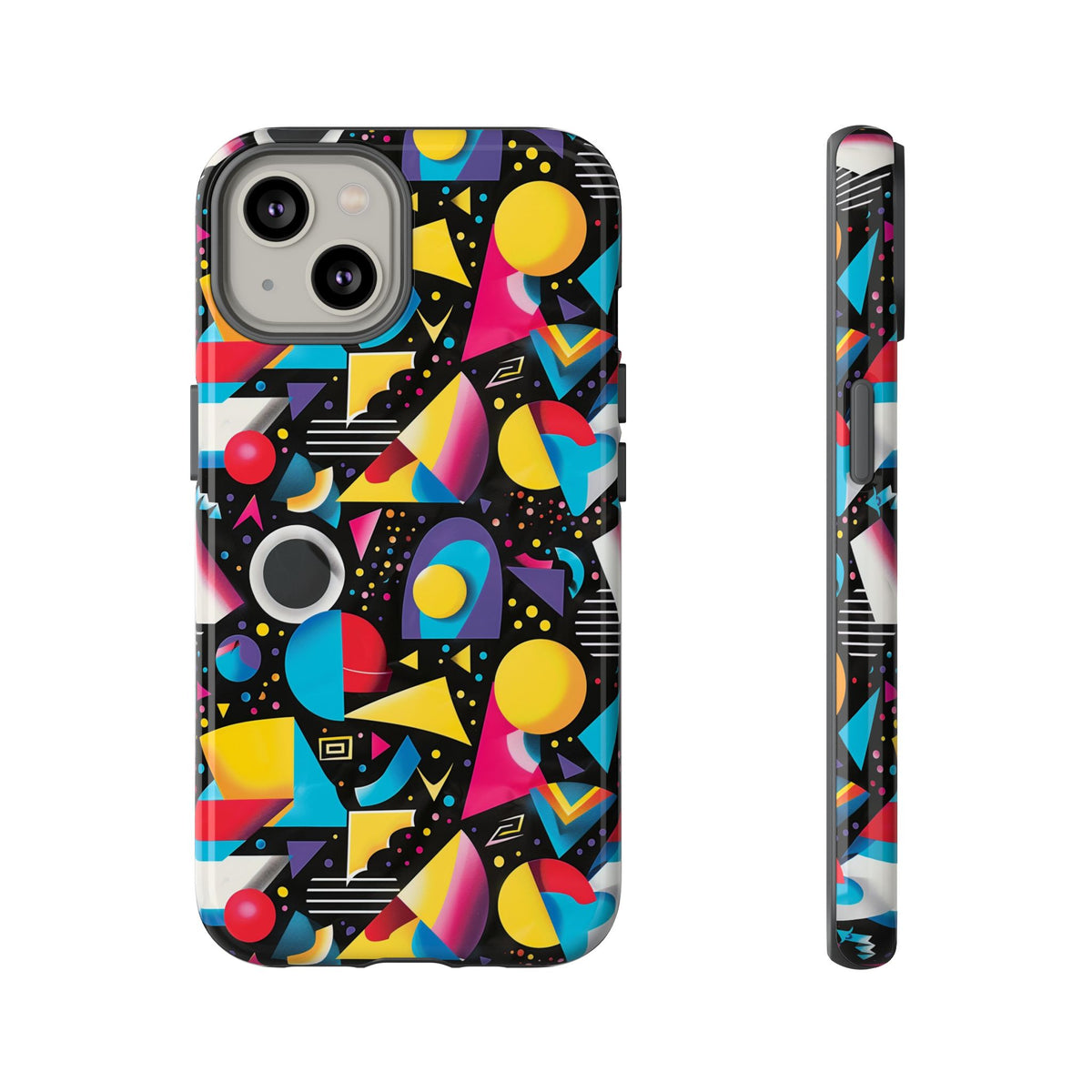 Retro 80s Seamless Phone Case – Vintage Style Meets Modern Protection 093