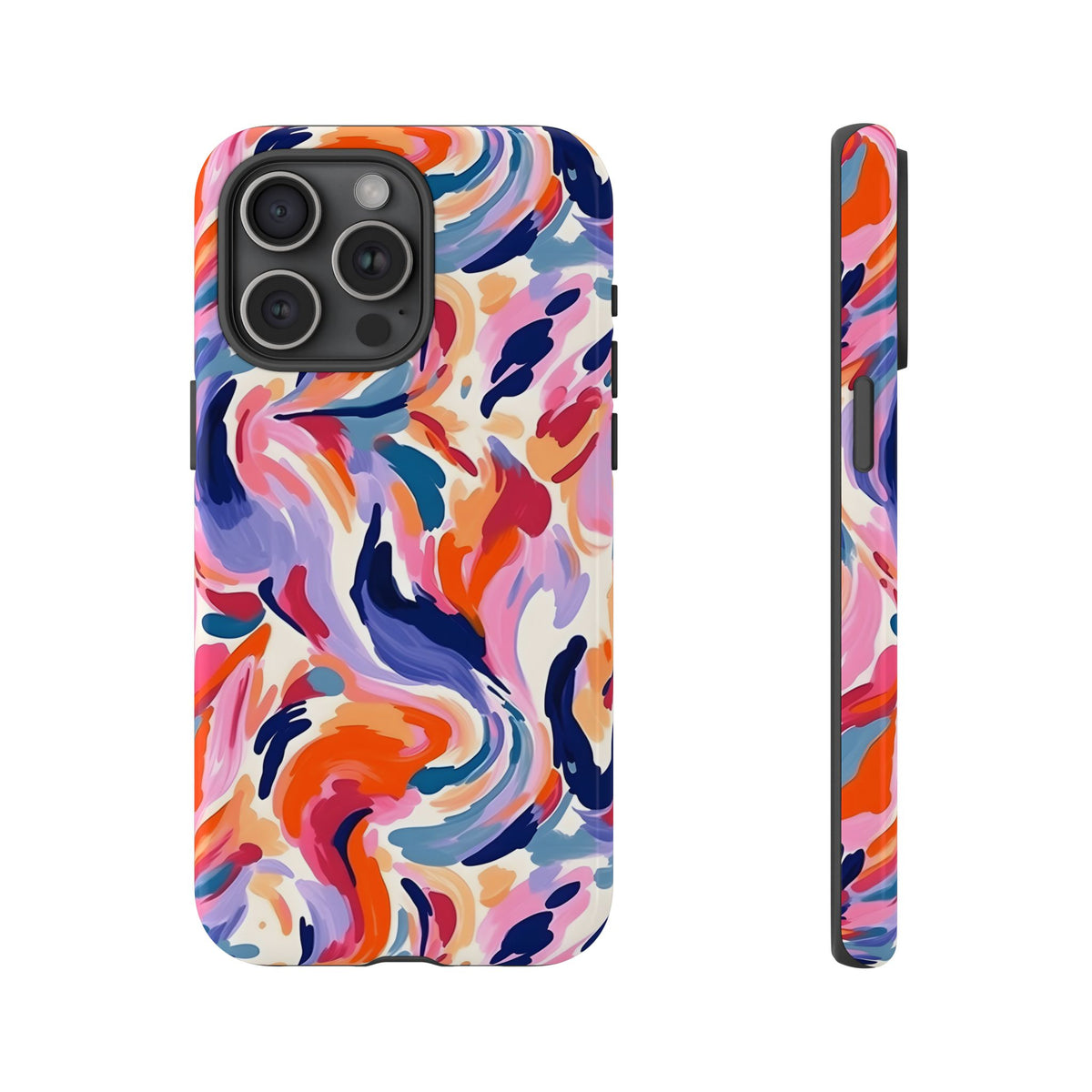 Abstract Painting Design Phone Case – Modern Art-Inspired Phone Cover 3