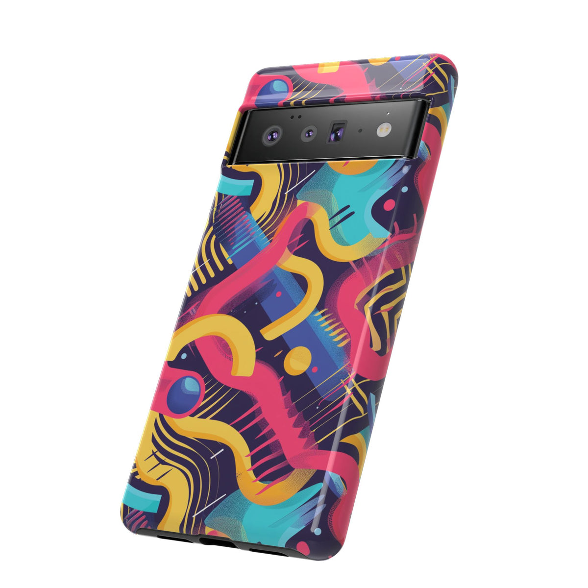 Retro 80s Seamless Phone Case – Vintage Style Meets Modern Protection 2