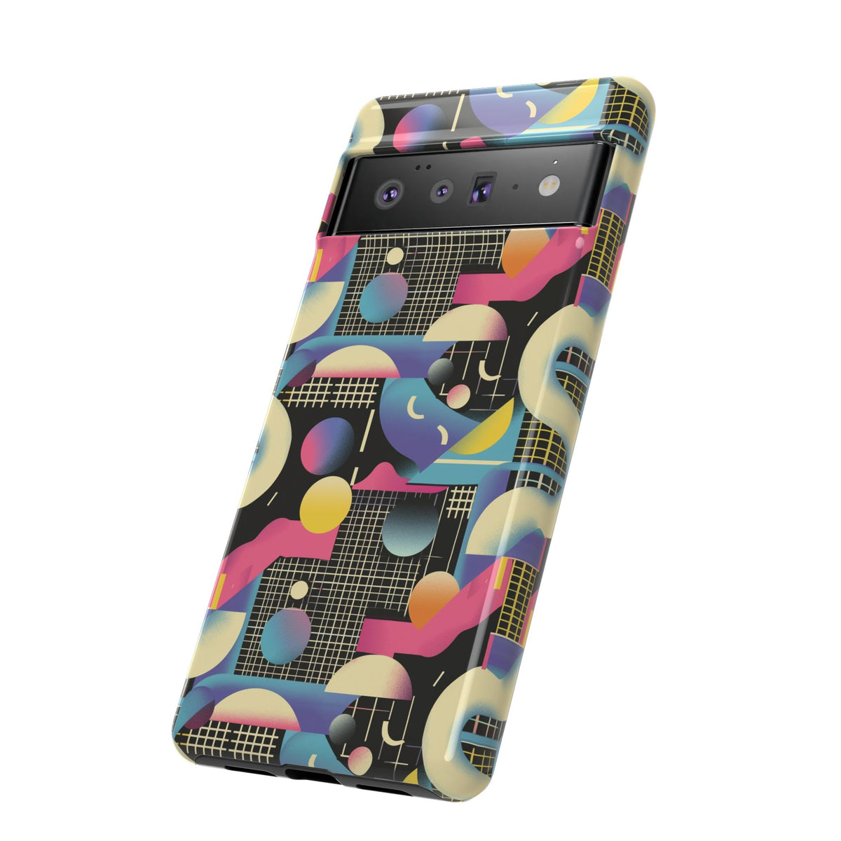 Retro 80s Seamless Phone Case – Vintage Style Meets Modern Protection 227