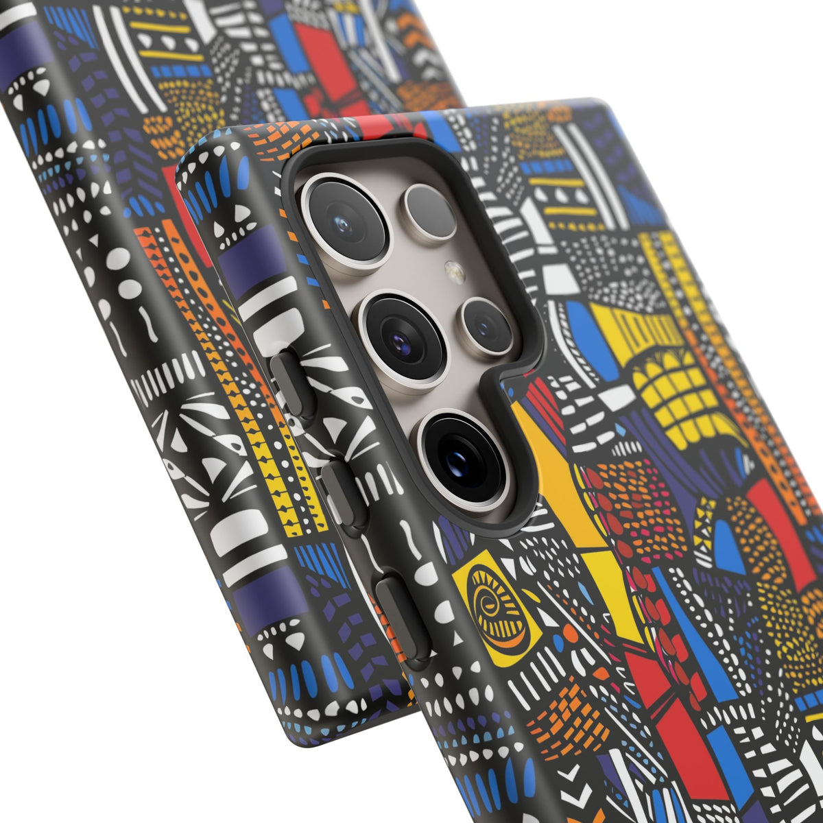 Stylish African Pattern Phone Case – Unique and Vibrant Protection 201