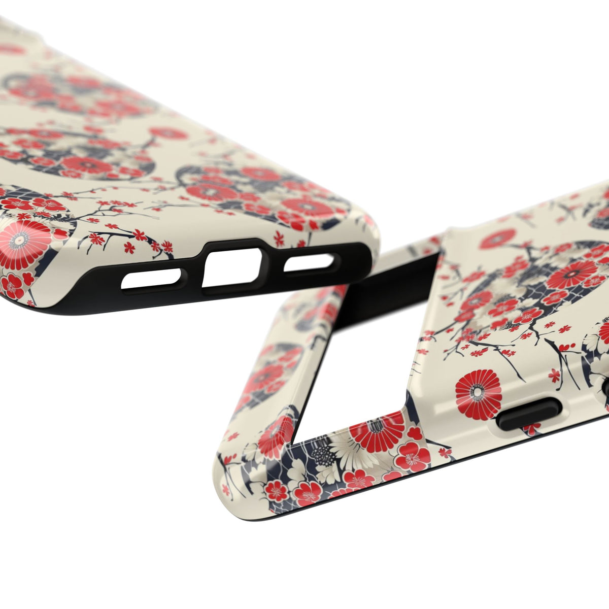 Japanese Pattern Phone Case – Elegant & Timeless Design for Your Phone 138